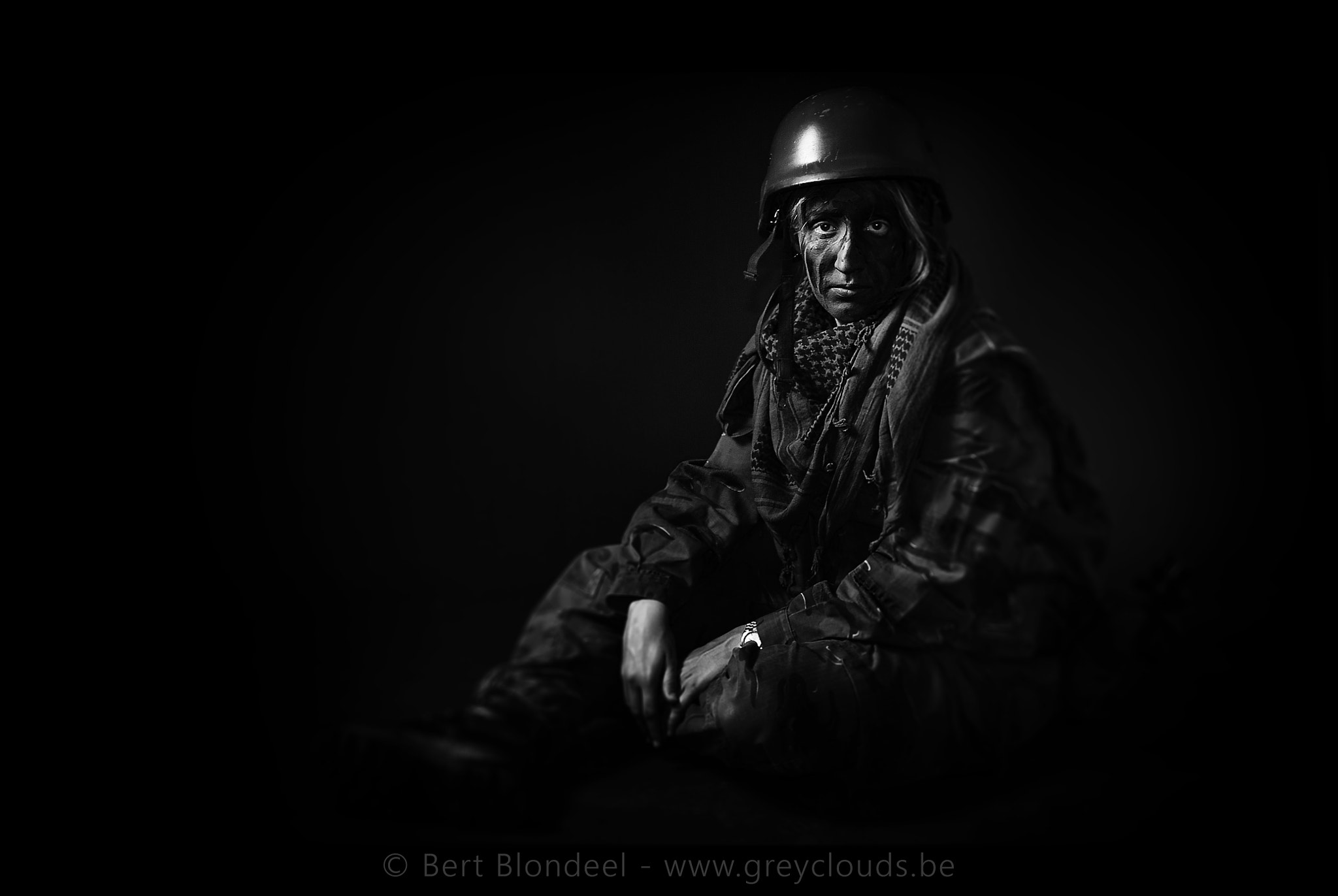 Nikon AF-S Nikkor 28-70mm F2.8 ED-IF sample photo. Soldier portrait photography