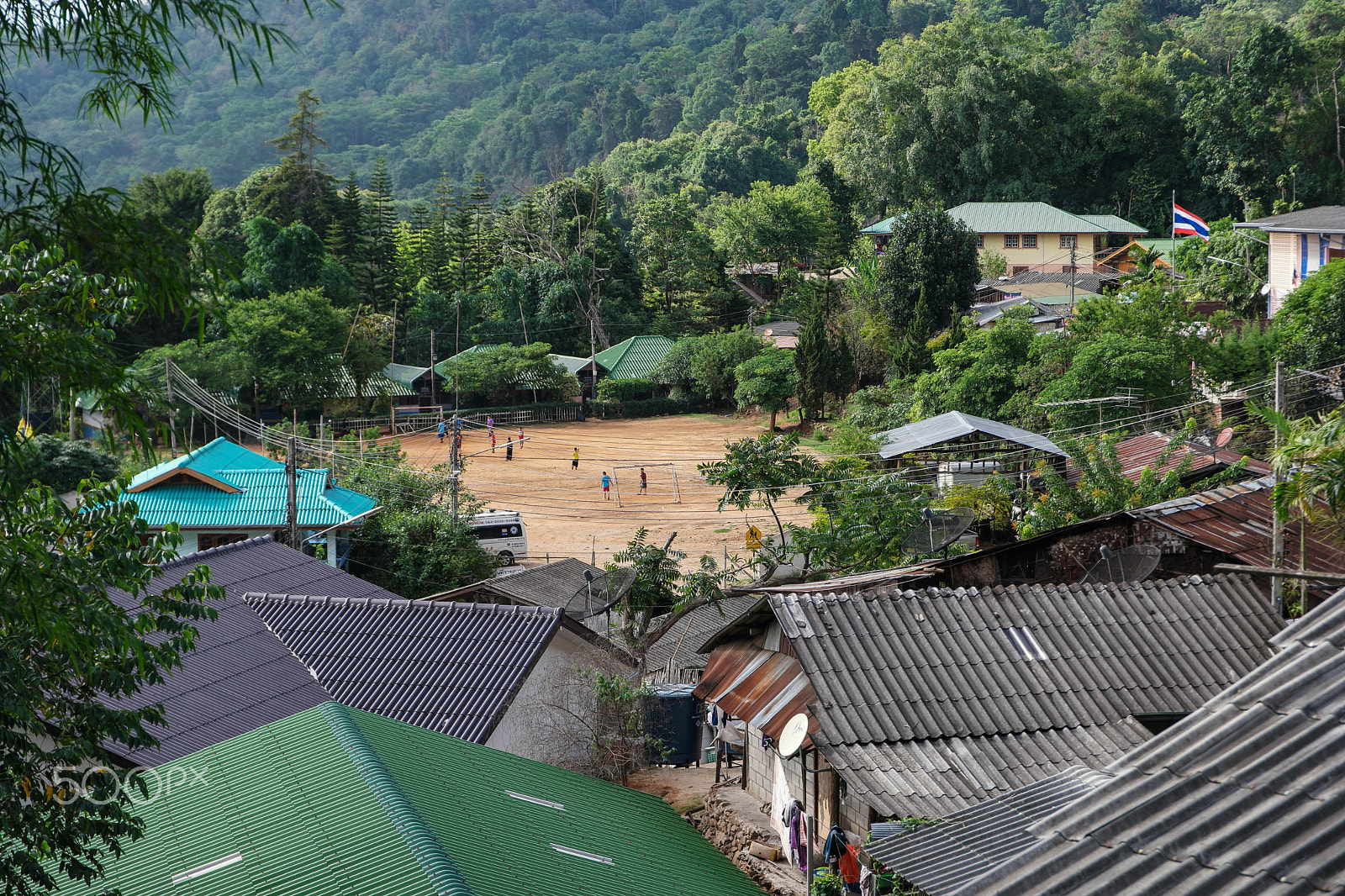 Saumsun NX 16-50mm F2-2.8 S ED OIS sample photo. Village in thailand photography