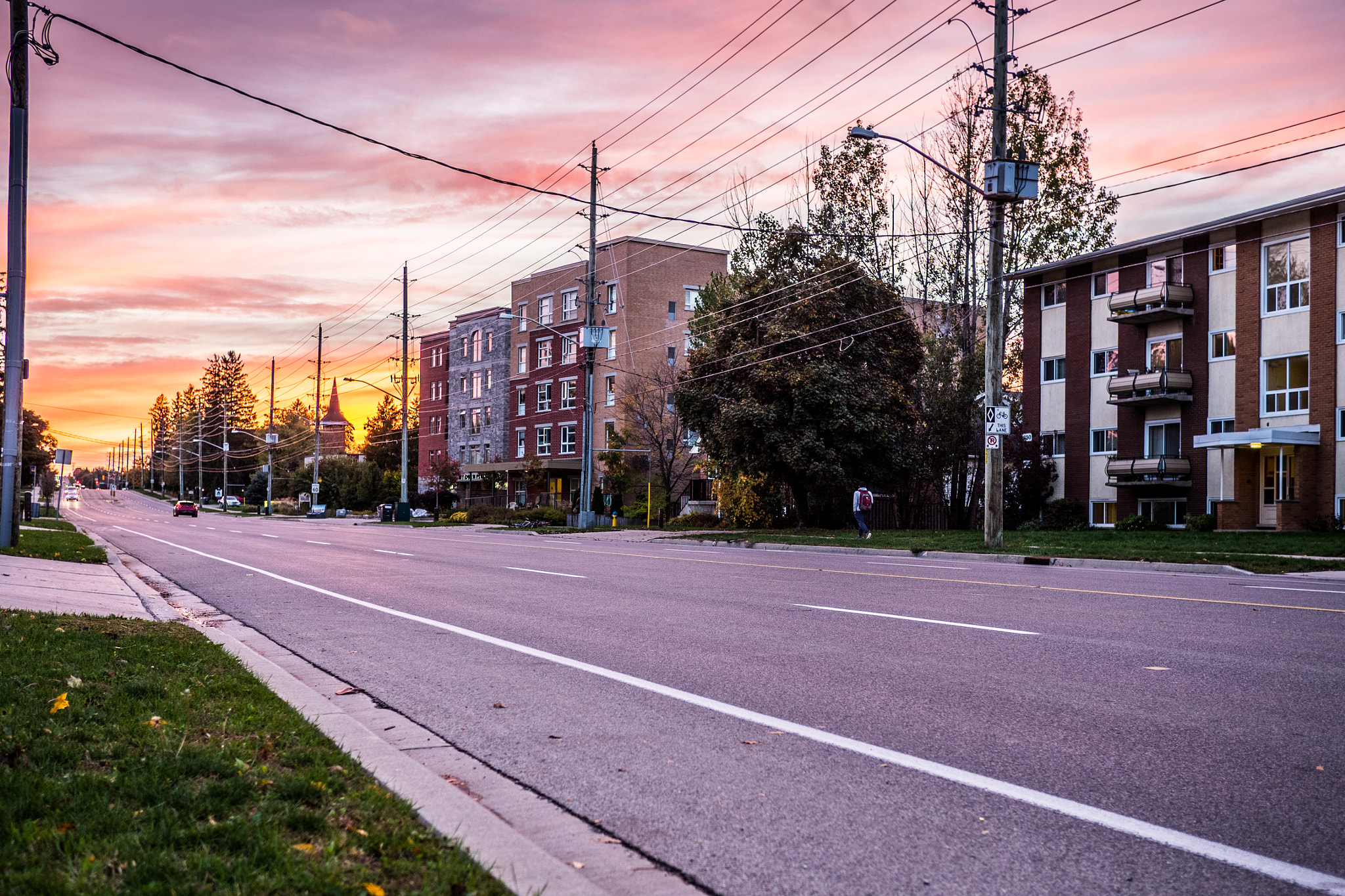 Olympus OM-D E-M5 II + LUMIX G 20/F1.7 II sample photo. Project 365, day two hundred and ninety-five - sunset on erb photography