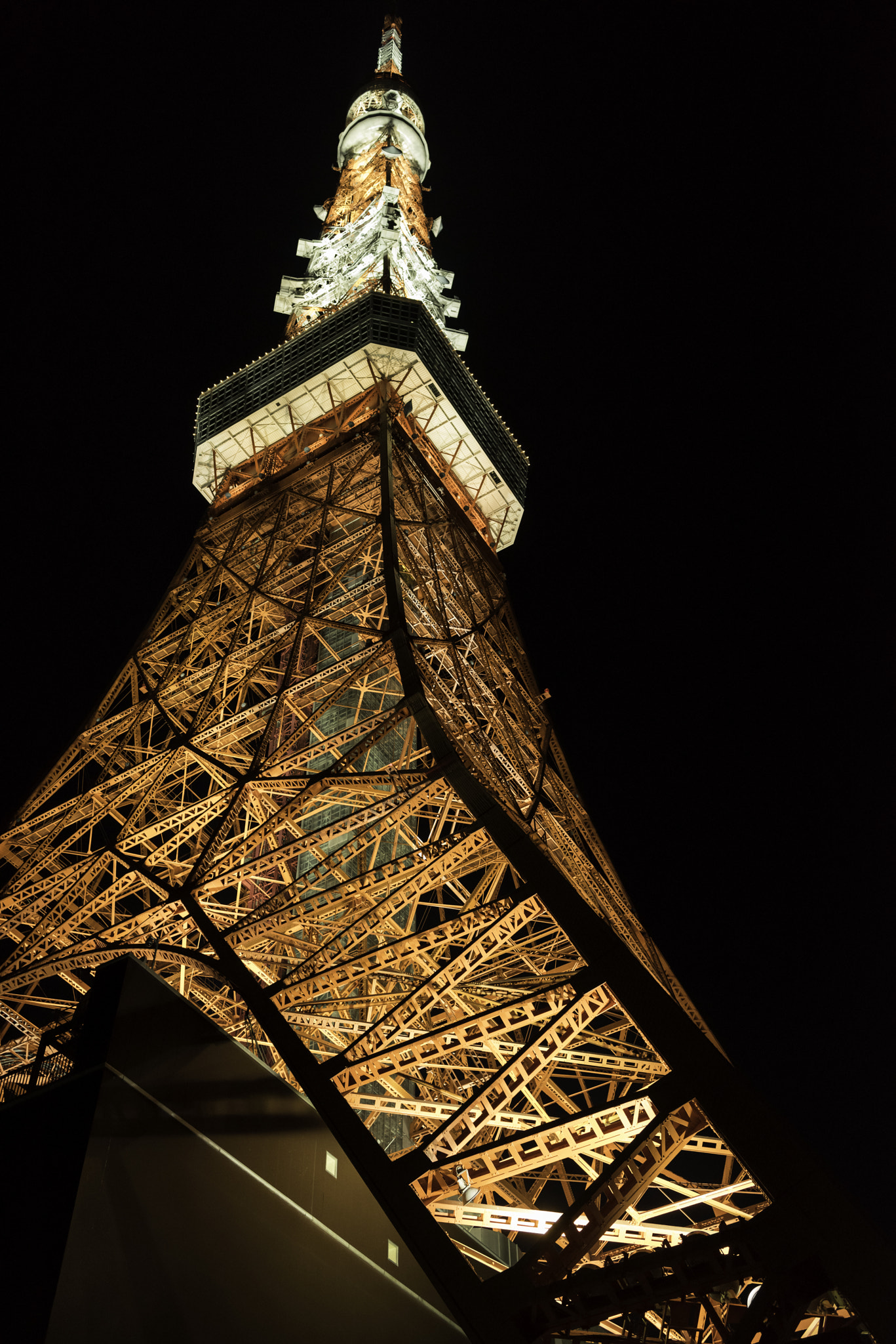 Nikon D810 + ZEISS Distagon T* 35mm F2 sample photo. Tokyo tower photography