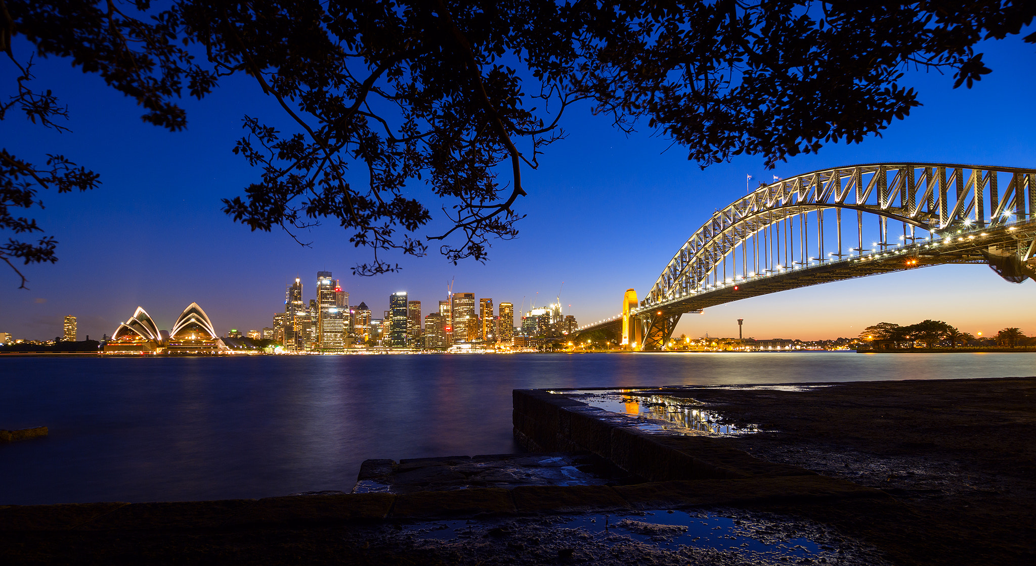 Tokina AT-X Pro 12-24mm F4 (IF) DX sample photo. Sydney by night photography