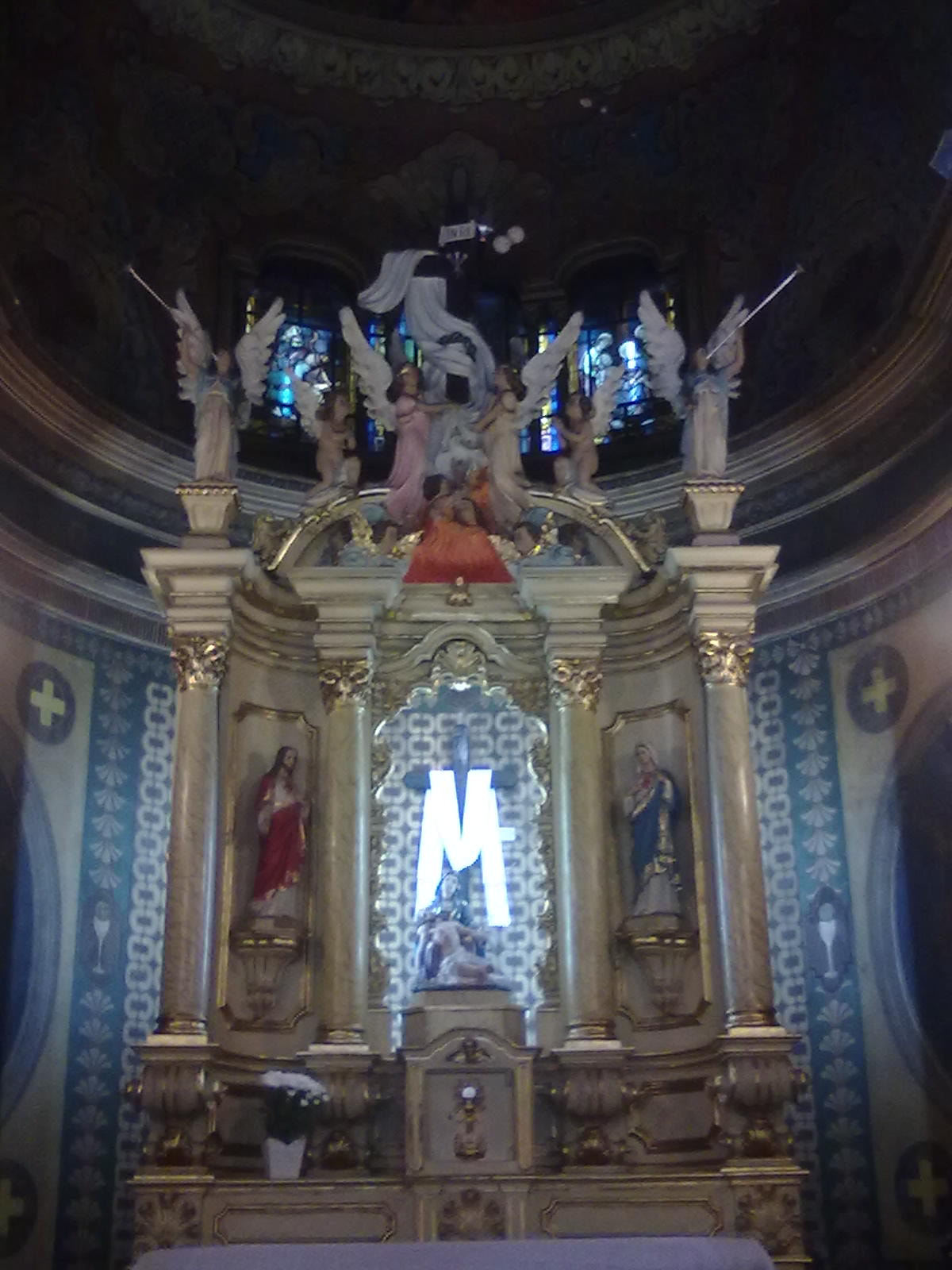 Nokia 5230 sample photo. Altar photography