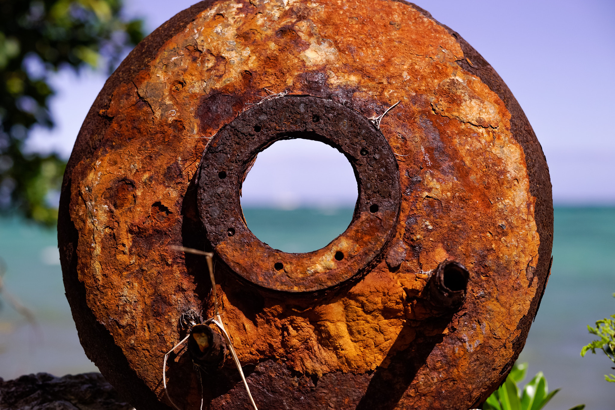 Sony FE 85mm F1.4 GM sample photo. Rusted landscape photography