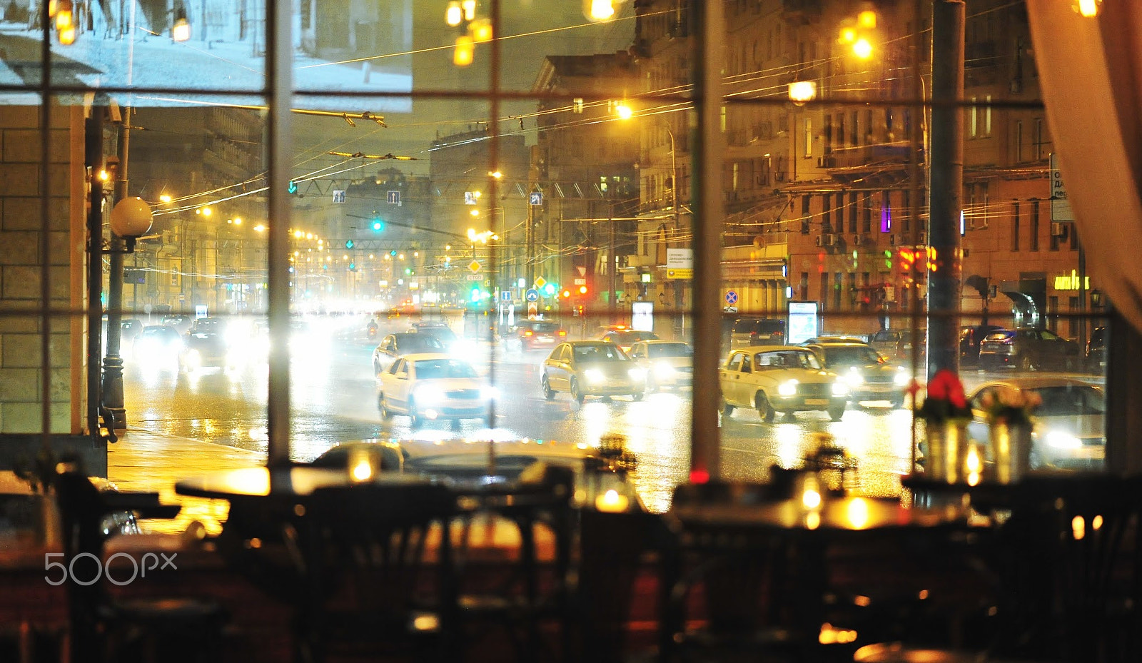 Nikon D3 sample photo. Empty cafe photography
