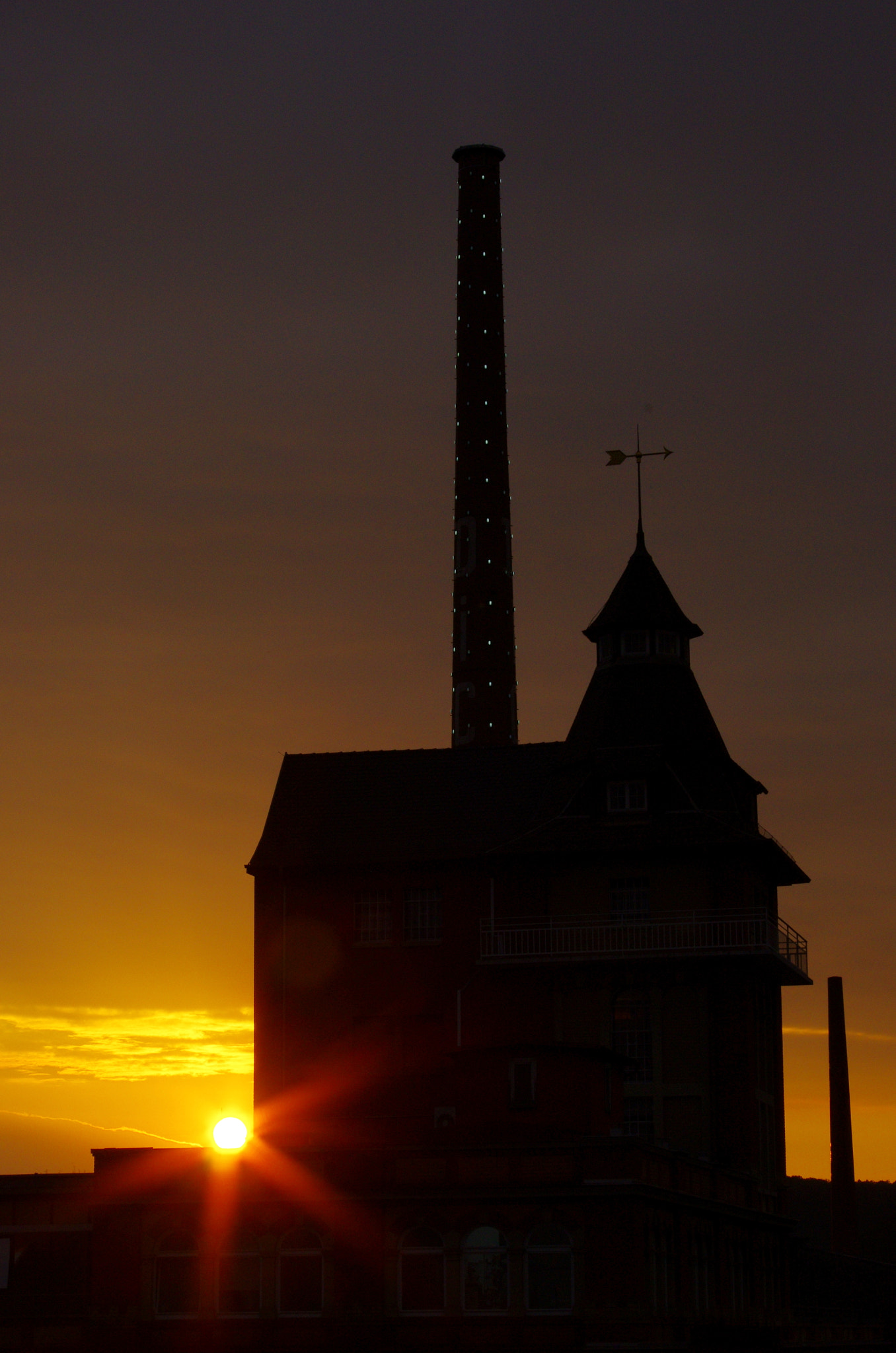 Pentax K-5 sample photo. Like an enchanted little castle - old factory photography