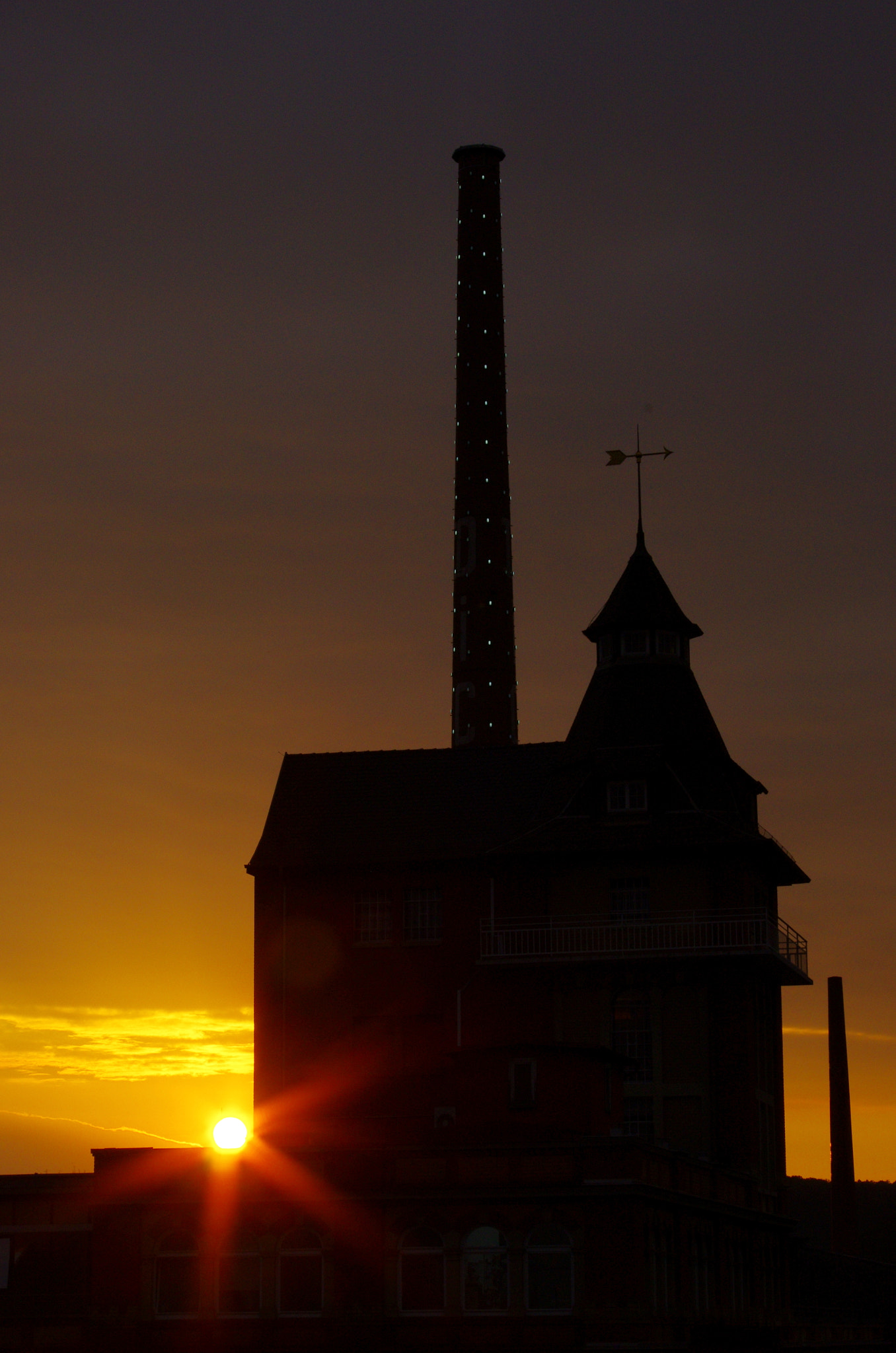 HD Pentax DA 55-300mm F4.0-5.8 ED WR sample photo. Like an enchanted little castle - old factory photography
