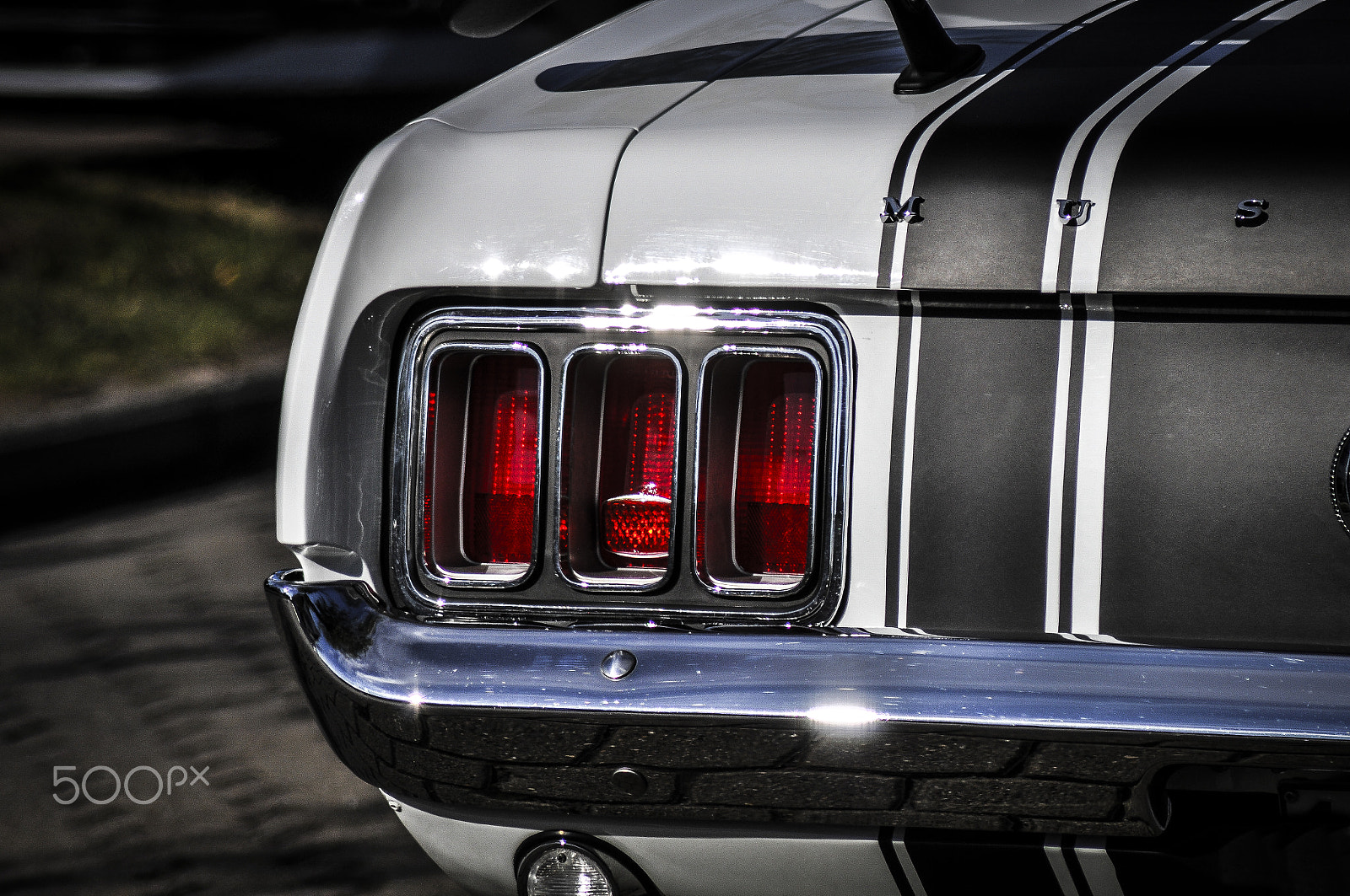 Nikon D5000 sample photo. Ford mustang muscle car photography