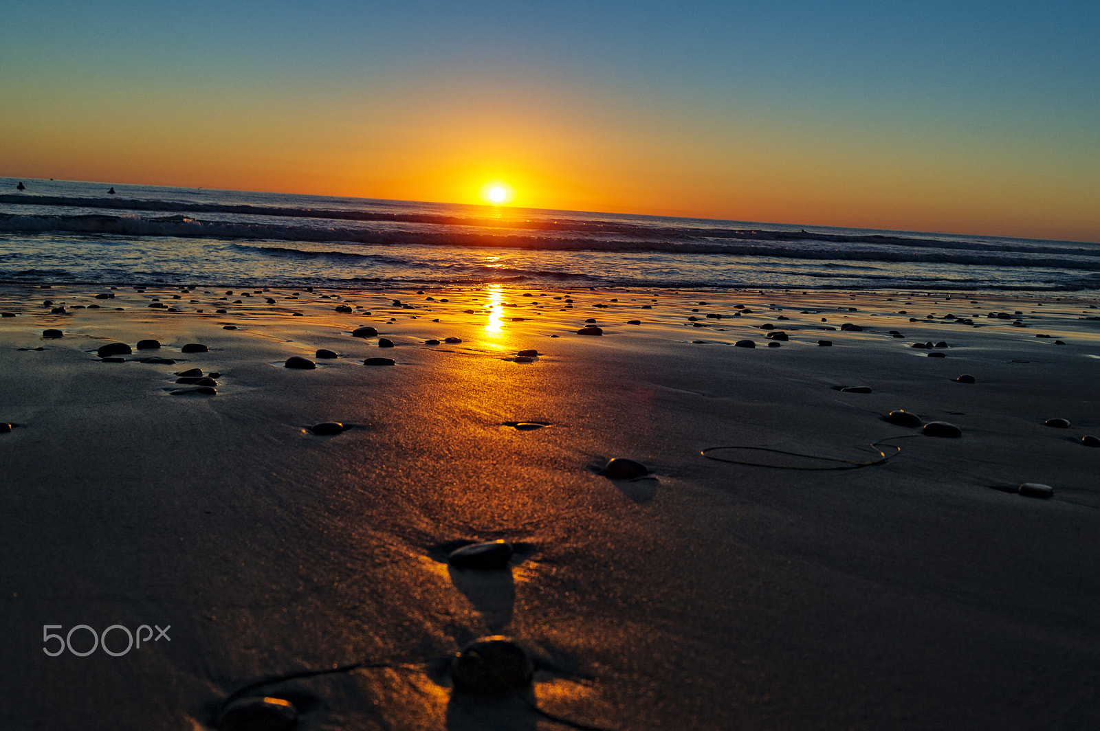 Nikon D3S sample photo. Sunset at oceanside photography