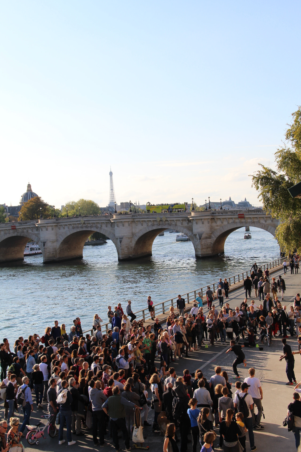 Canon EF-S 18-135mm F3.5-5.6 IS sample photo. Crowd in paris photography