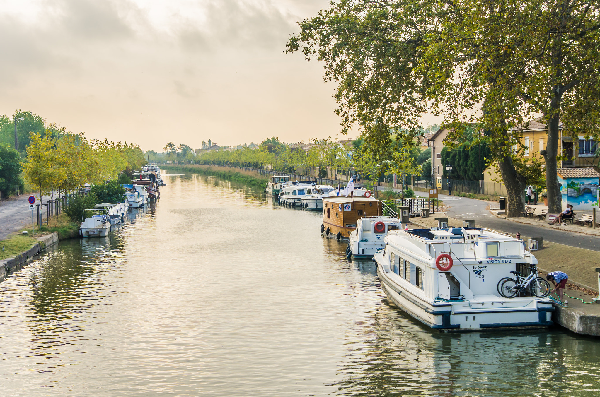 Pentax K-5 sample photo. The canal du midi photography