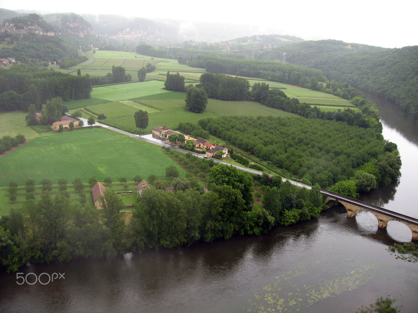 Canon POWERSHOT SD550 sample photo. Dordogne valley 1 2007 photography