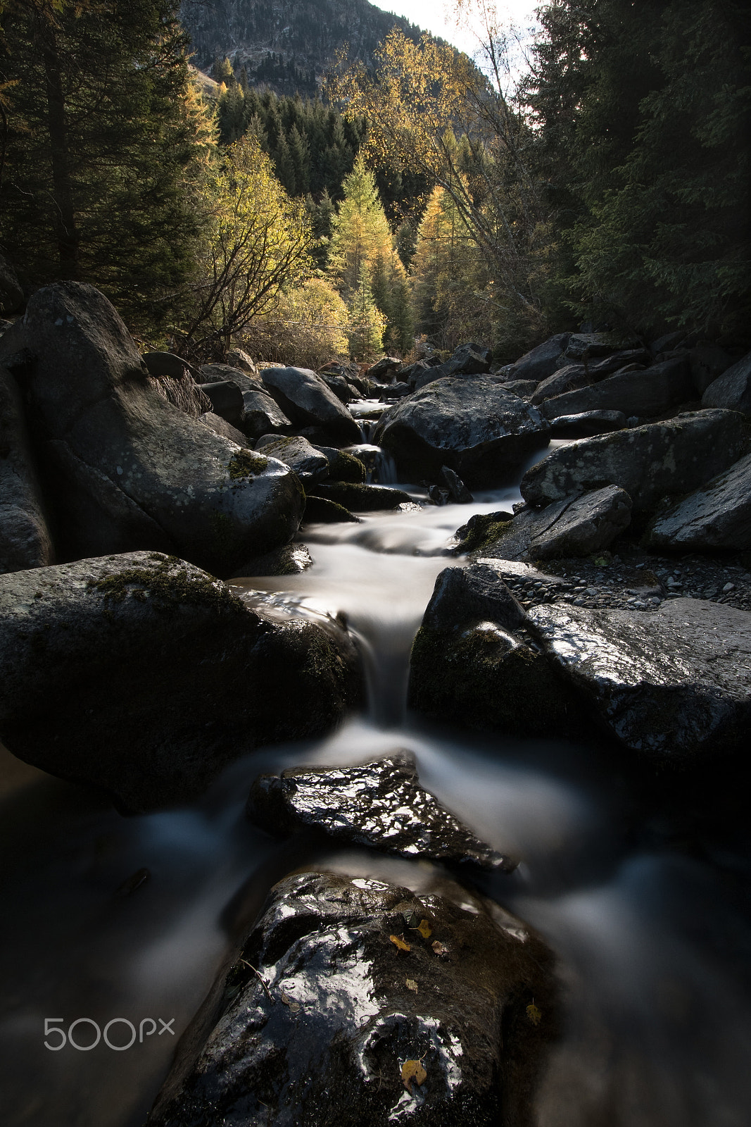 Nikon D500 + Nikon AF-S DX Nikkor 10-24mm F3-5-4.5G ED sample photo. Autumn creek photography