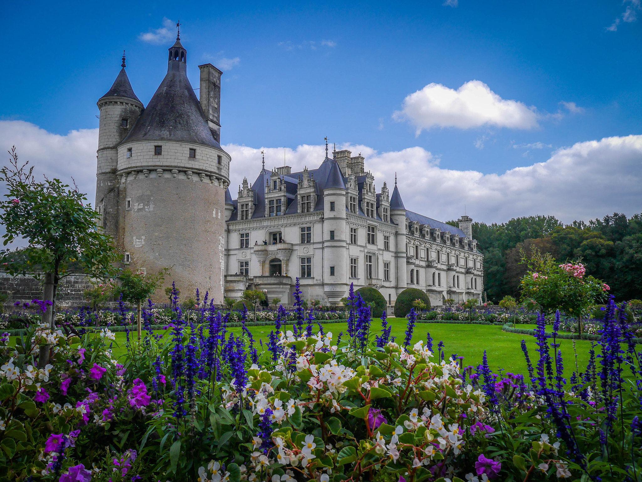 Panasonic Lumix DMC-GF6 sample photo. Château de chenonceau photography
