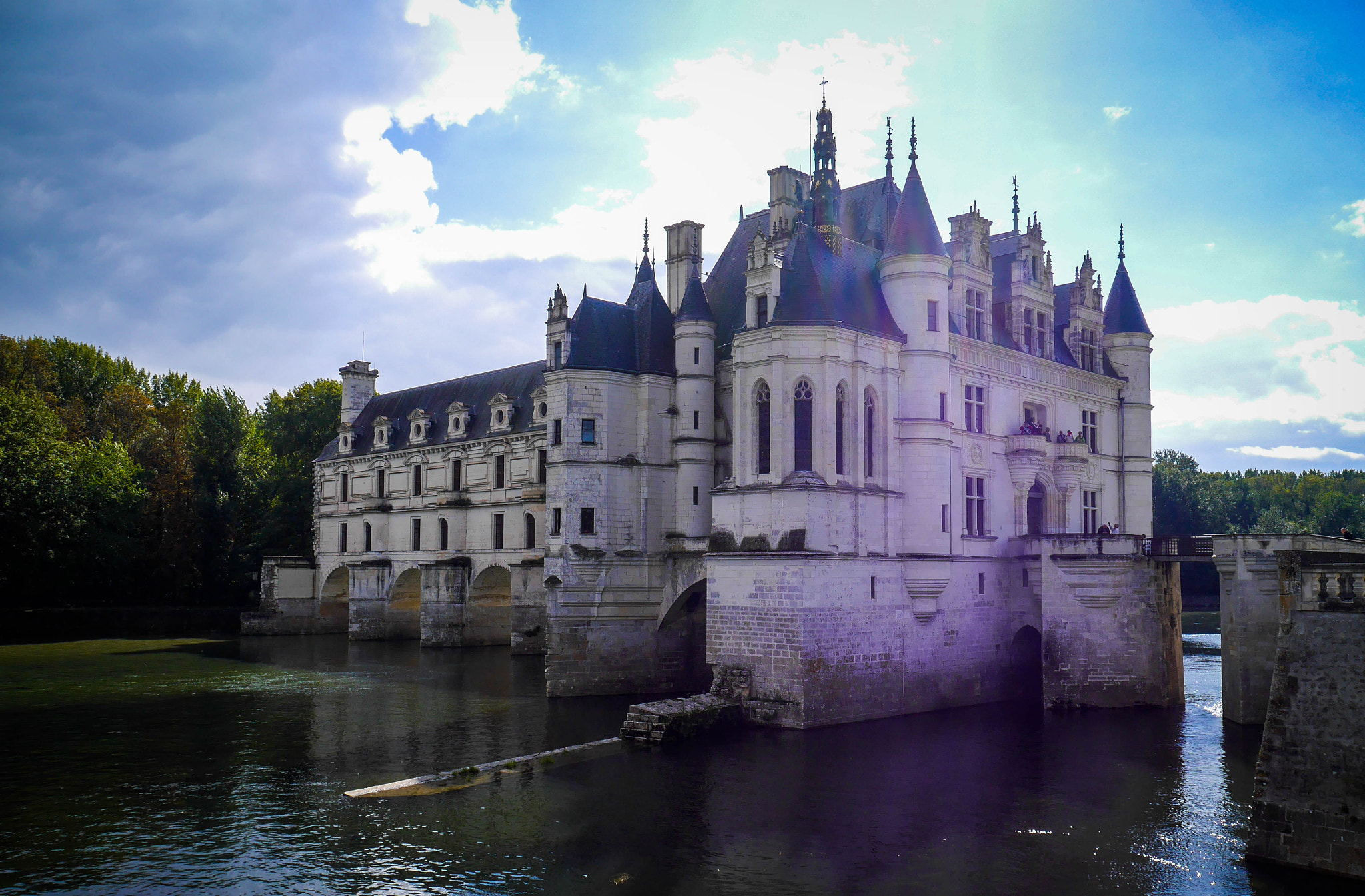 Panasonic Lumix DMC-GF6 sample photo. Château de chenonceau photography