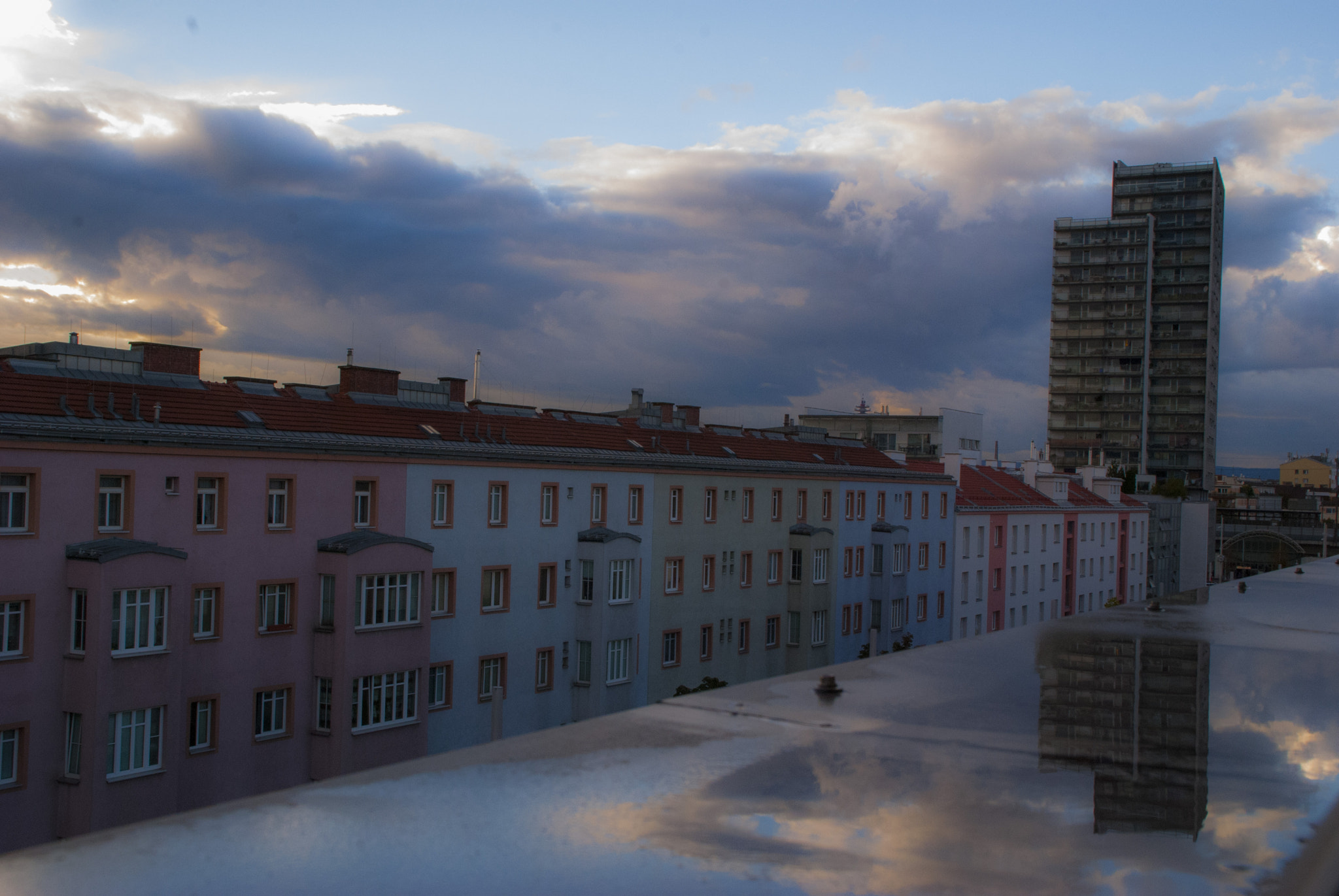 Nikon D80 sample photo. Vienna from my window photography