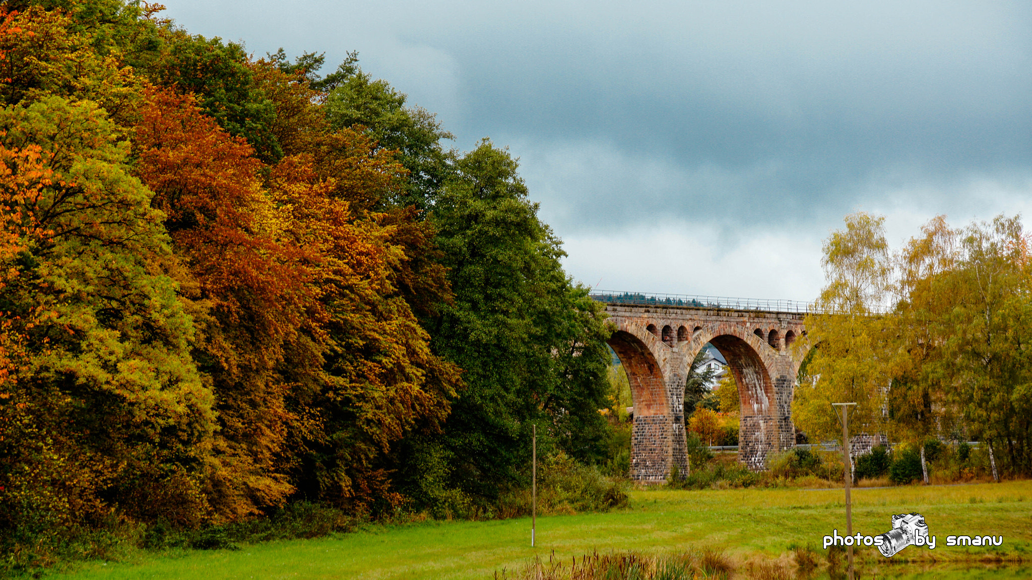 Sony SLT-A55 (SLT-A55V) sample photo. Old railway bridge photography