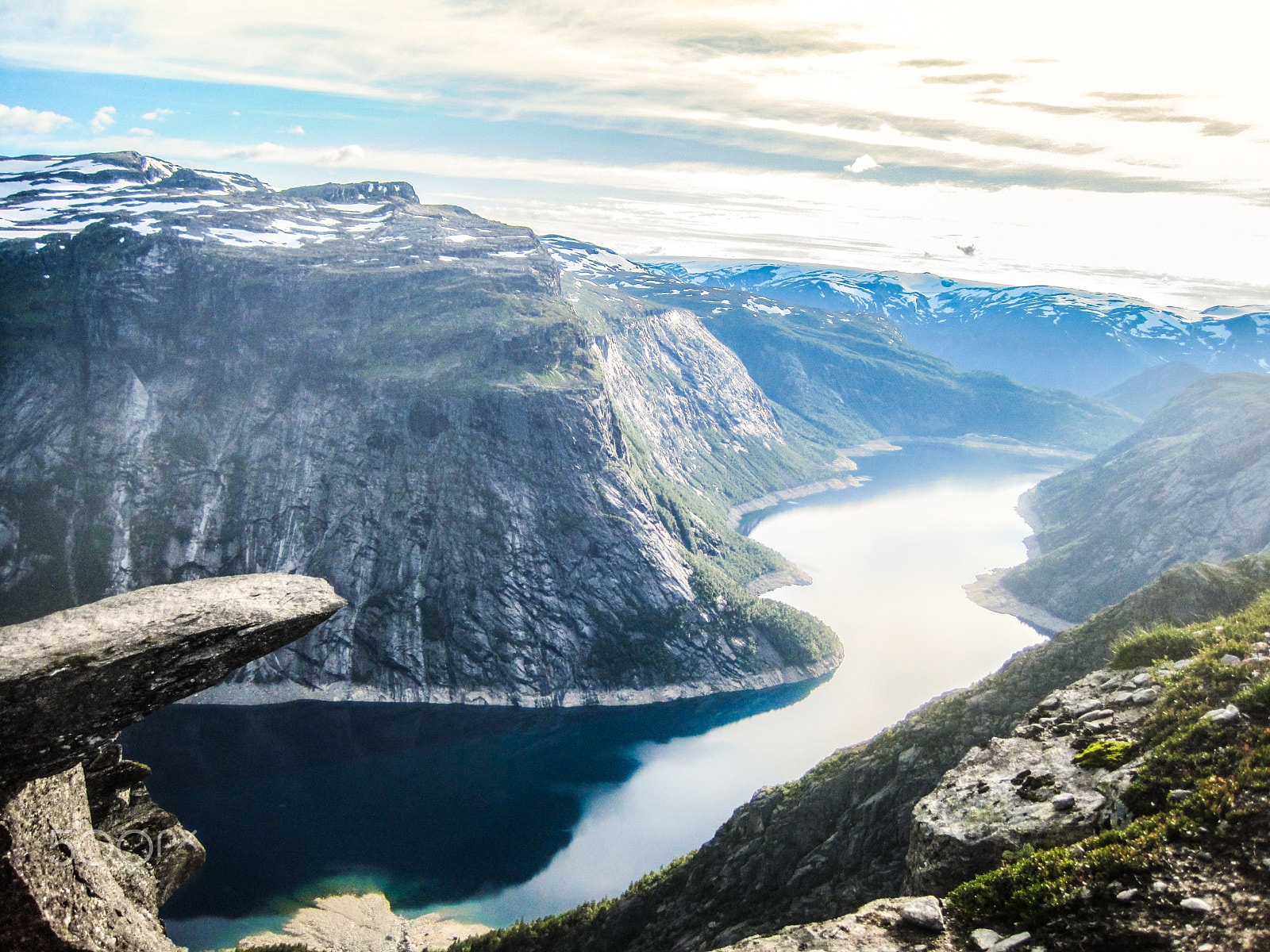 Canon PowerShot SD1200 IS (Digital IXUS 95 IS / IXY Digital 110 IS) sample photo. Trolltunga at its best photography