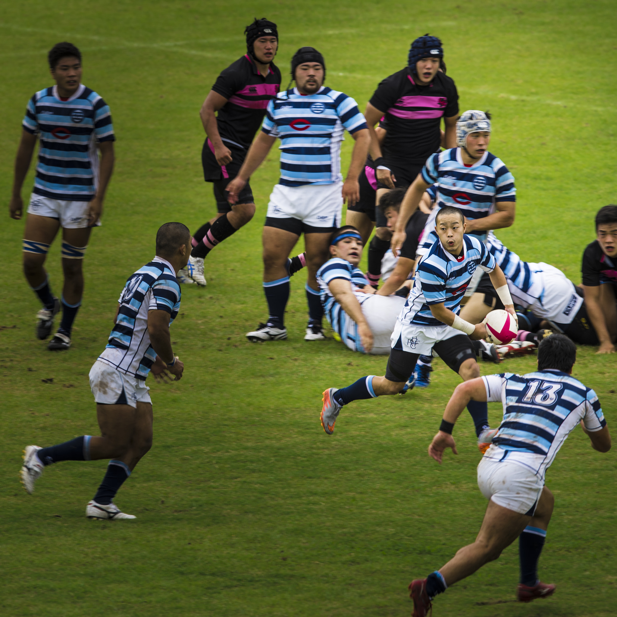 Nikon AF-S Nikkor 400mm F2.8E FL ED VR sample photo. College football in japan photography