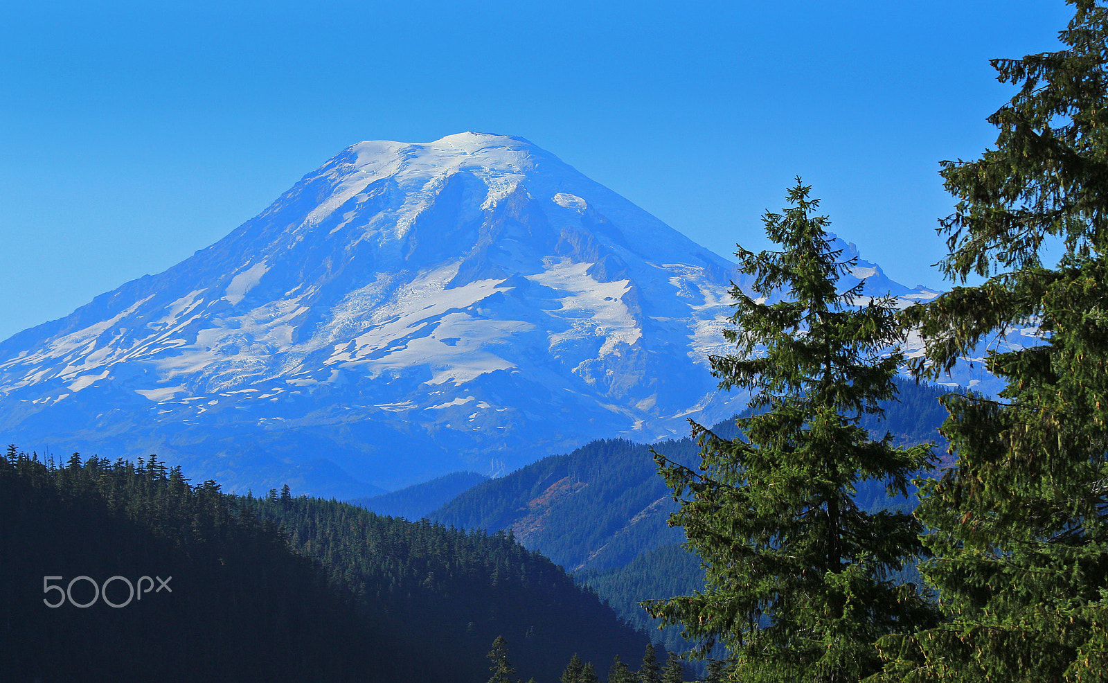 Canon EF 70-200mm F4L IS USM sample photo. Mount rainier, washington state photography
