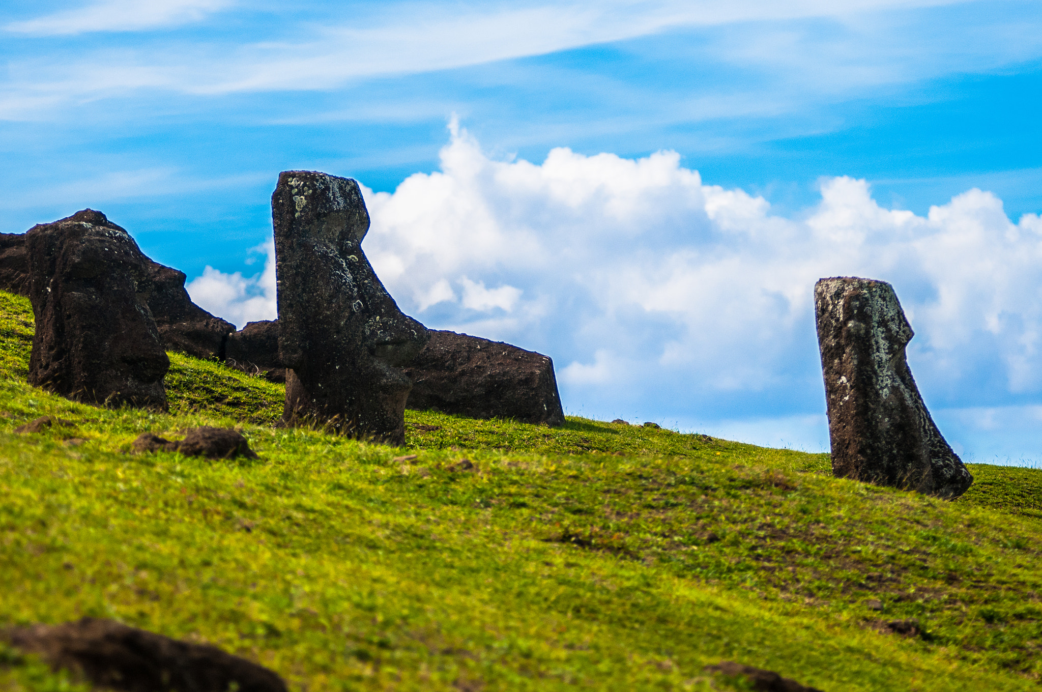 Nikon AF-Nikkor 80-200mm F2.8D ED sample photo. Easter island photography