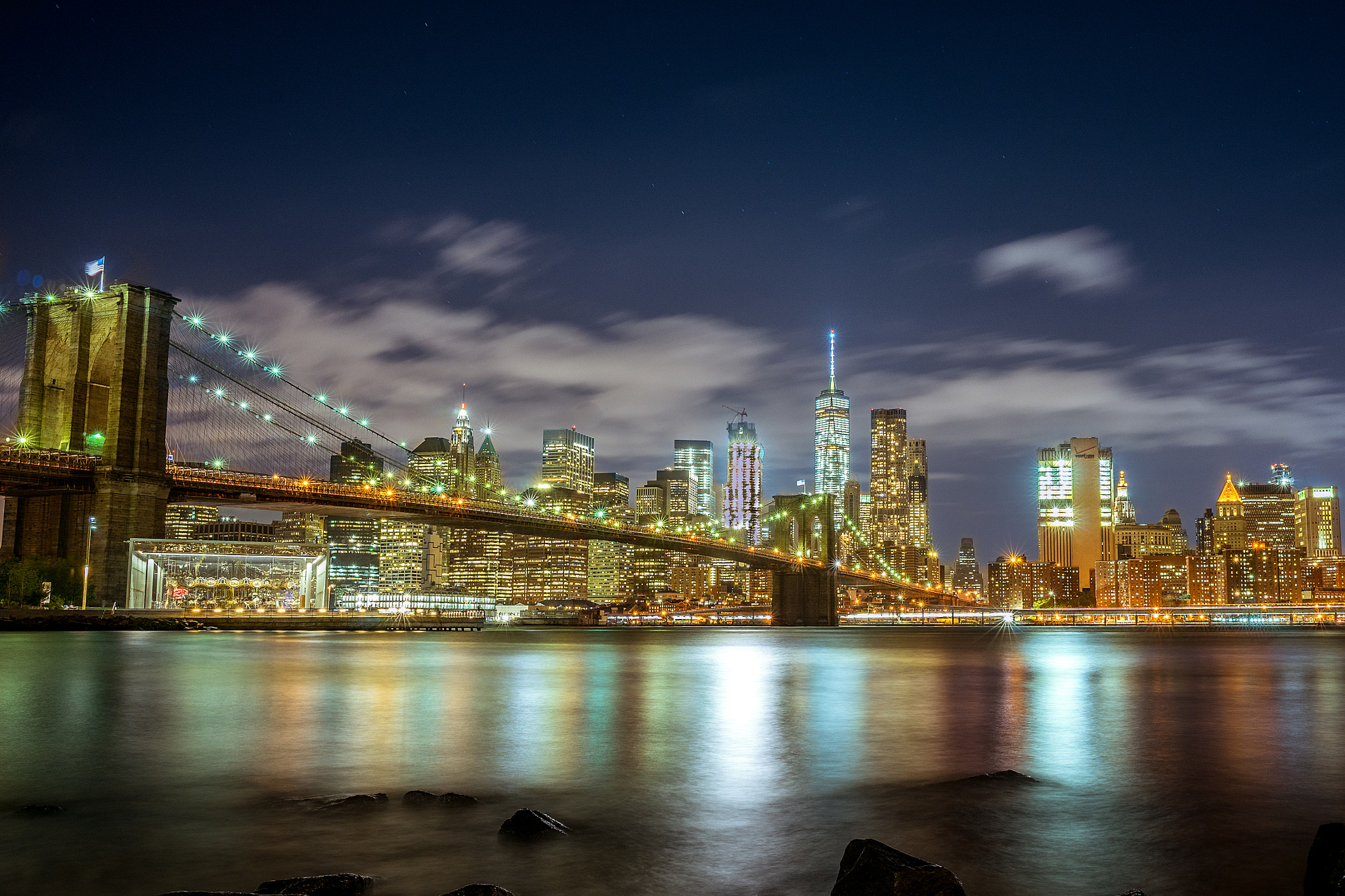 Sony a7 + ZEISS Batis 25mm F2 sample photo. Skyline of manhattan // nyc photography