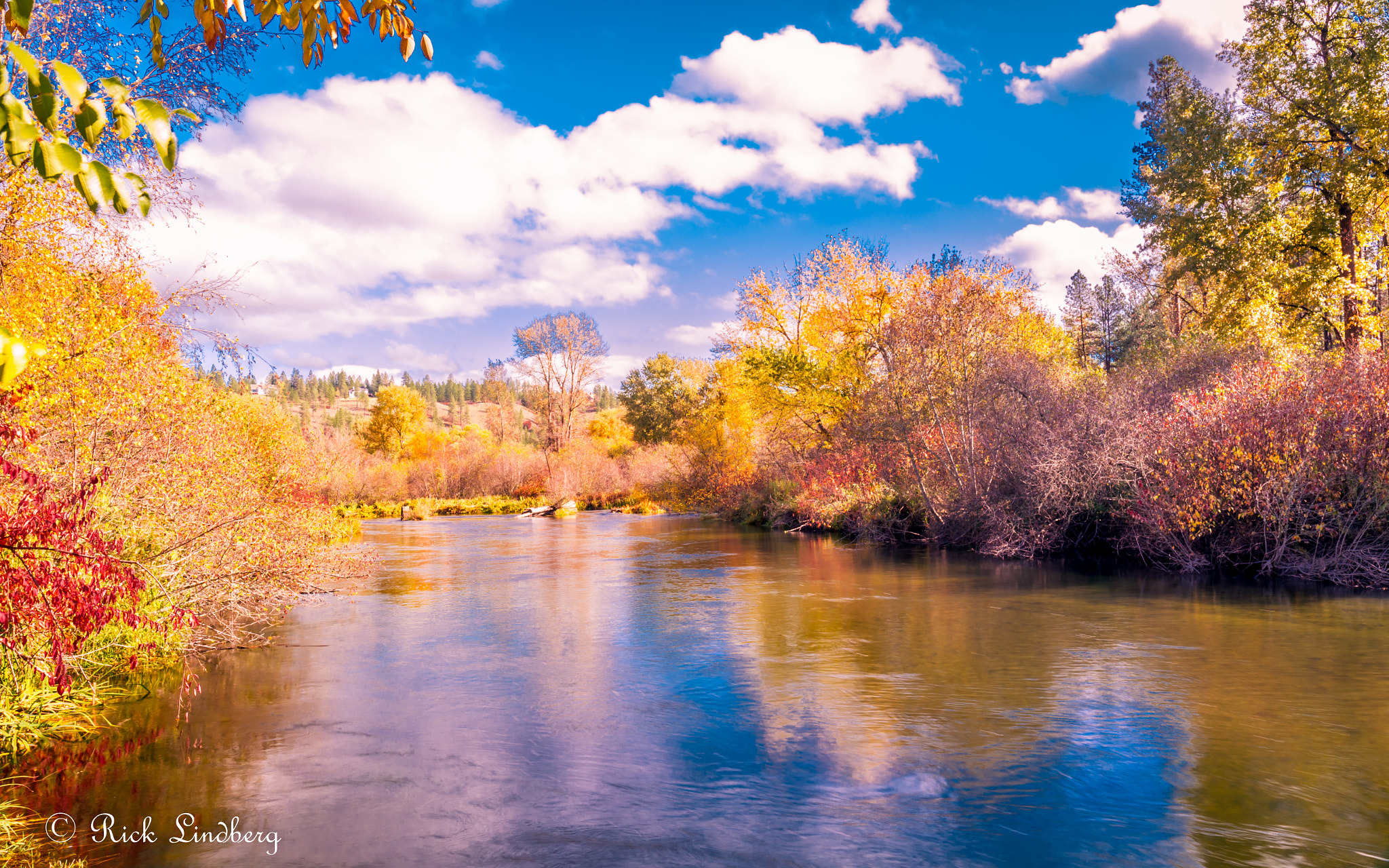 Pentax K-5 sample photo. Fall reflection photography