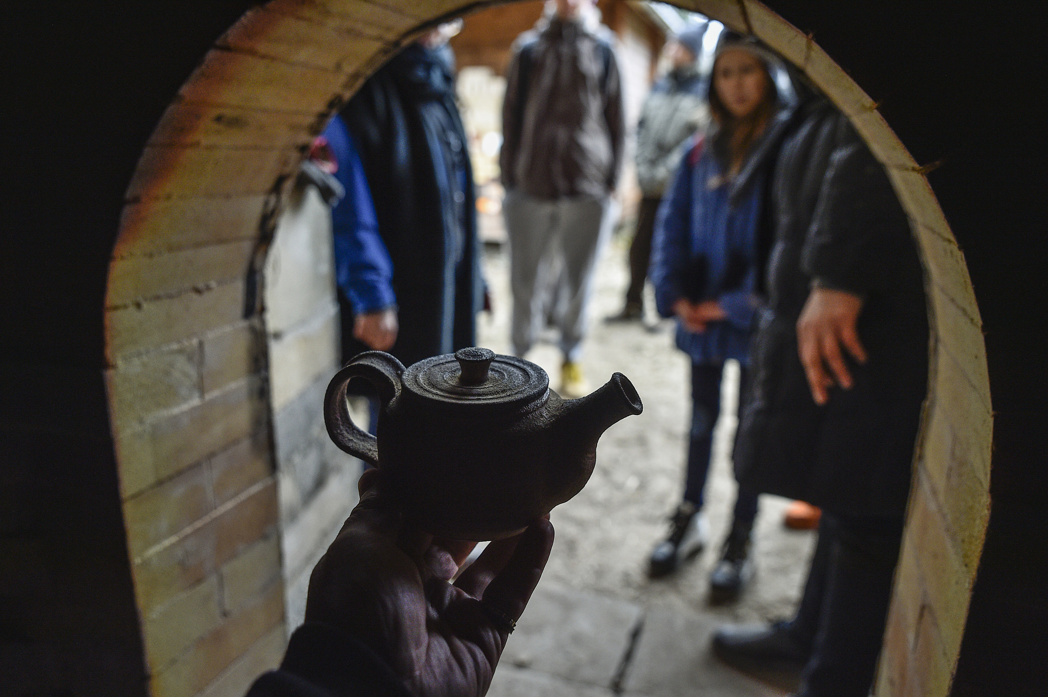 Nikon D4S sample photo. 穴窯の窯炉、陶器.anagama kiln furnace, pottery photography