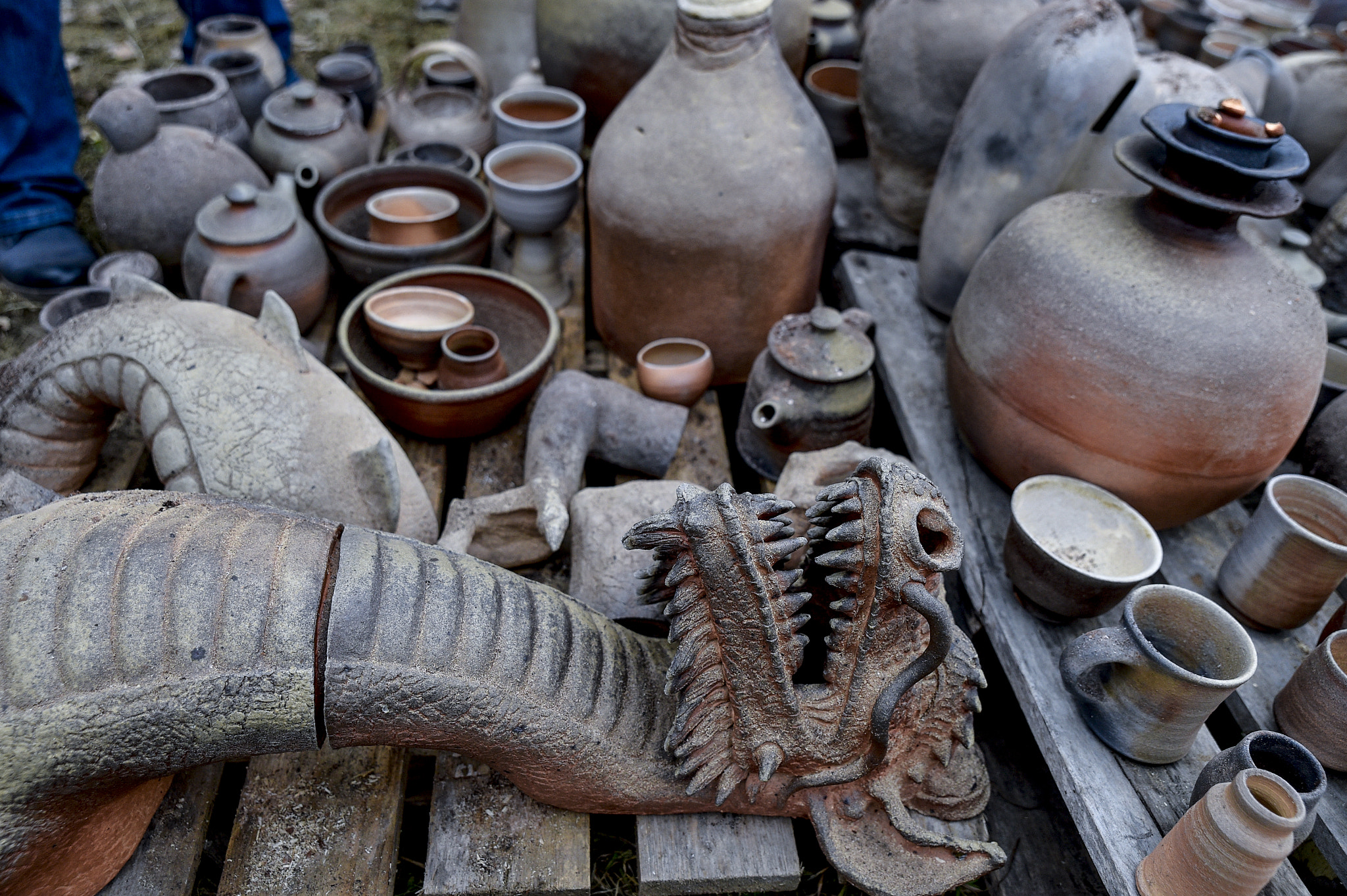 Nikon D4S sample photo. 穴窯の窯炉、陶器.anagama kiln furnace, pottery photography