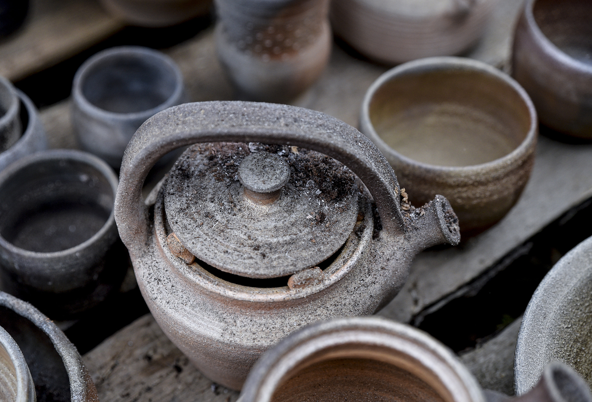 Nikon D4S sample photo. 穴窯の窯炉、陶器.anagama kiln furnace, pottery photography