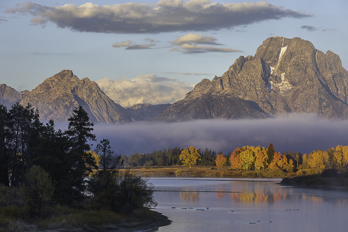 Canon EF 70-200mm F4L IS USM sample photo. Oxbow bend photography