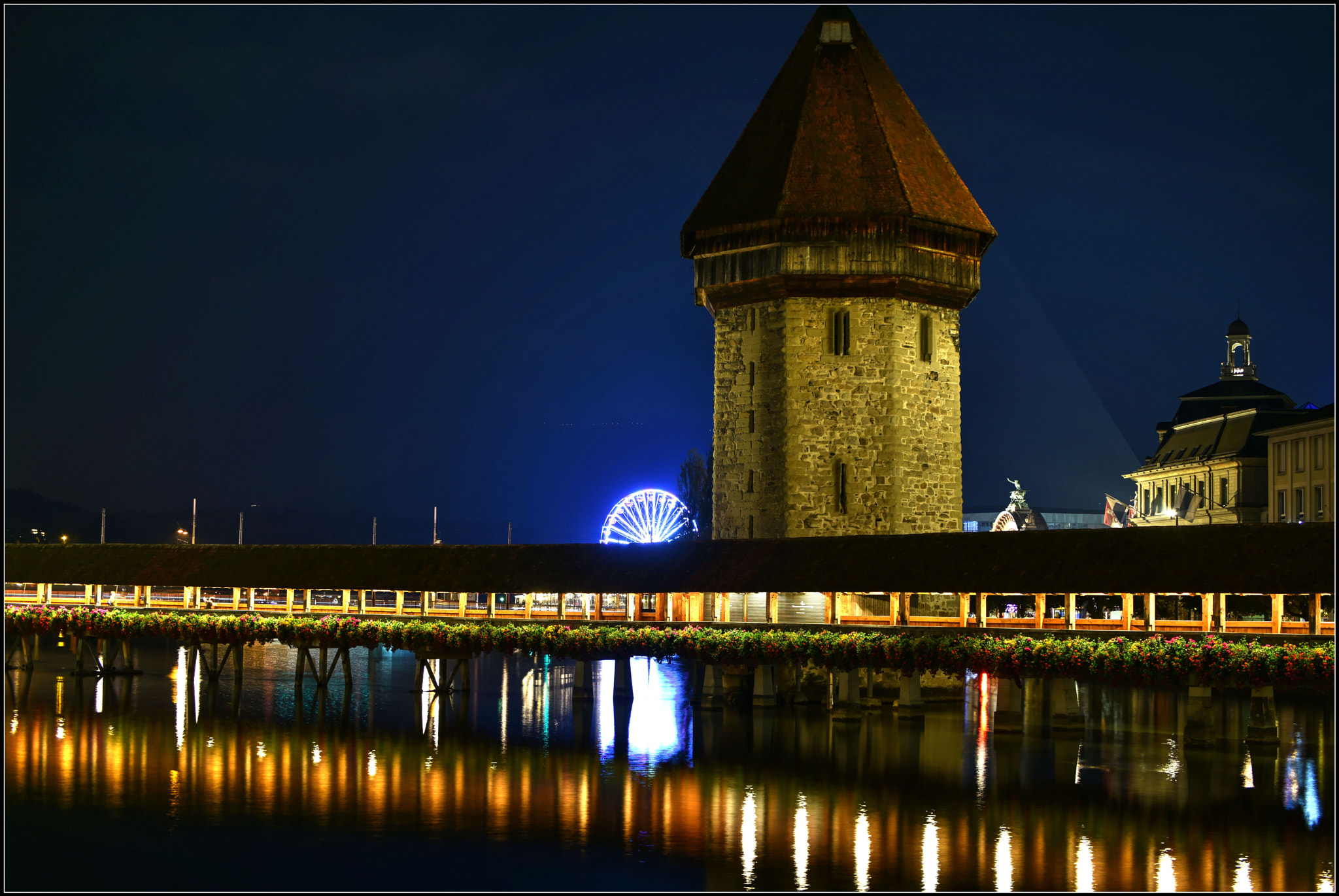 Sigma 50-500mm F4.5-6.3 DG OS HSM sample photo. Kappelbrücke im herbst photography