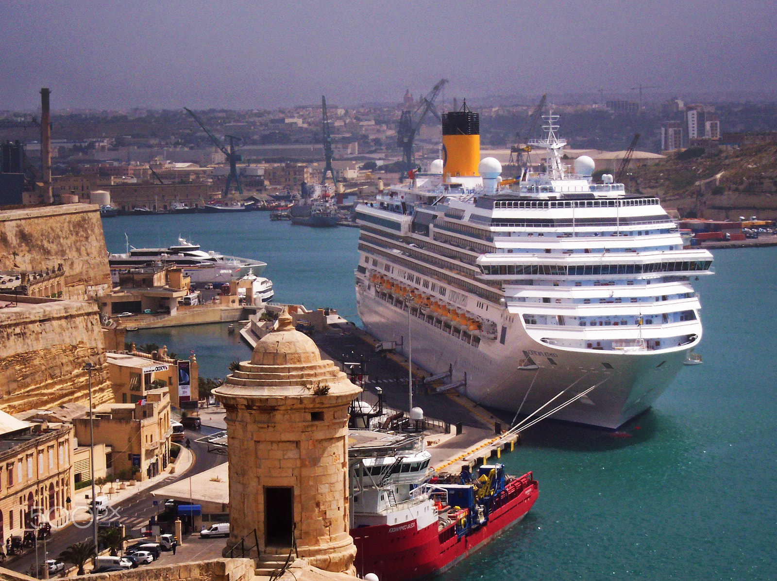 Kodak DX4530 ZOOM DIGITAL CAMERA sample photo. Costa pacifica in malta photography