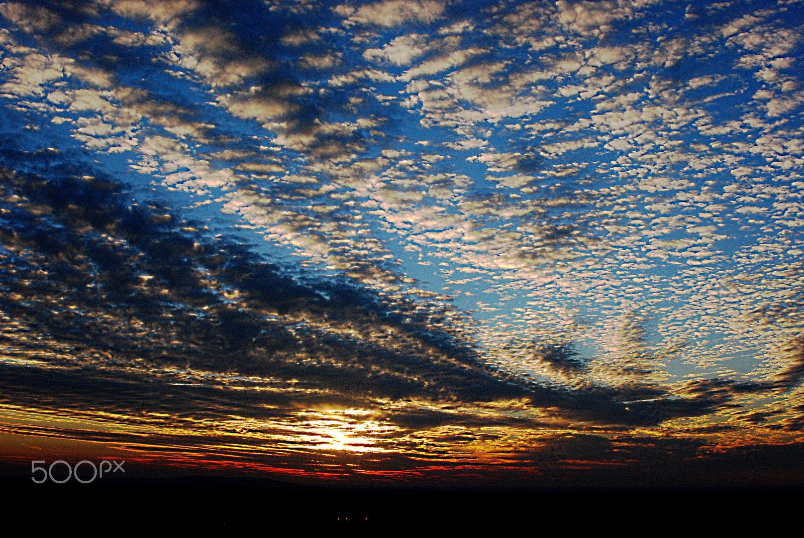 AF Zoom-Nikkor 28-105mm f/3.5-4.5D IF sample photo. Sunset near ajka, hungary photography