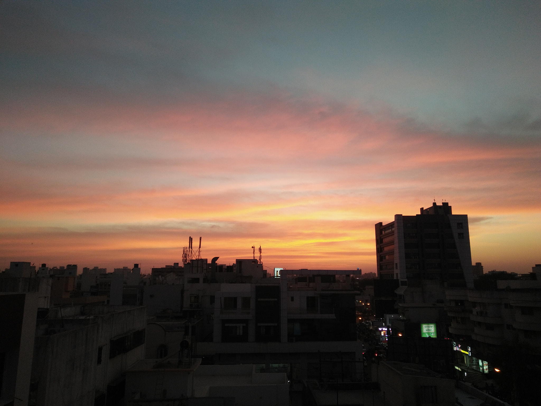 OPPO F1f sample photo. Colors of sky... photography