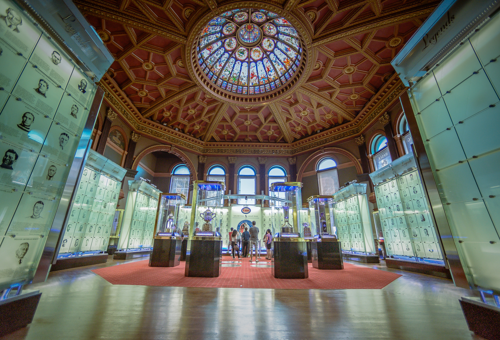 Nikon D610 + Nikon AF Nikkor 14mm F2.8D ED sample photo. Hockey hall of fame. photography