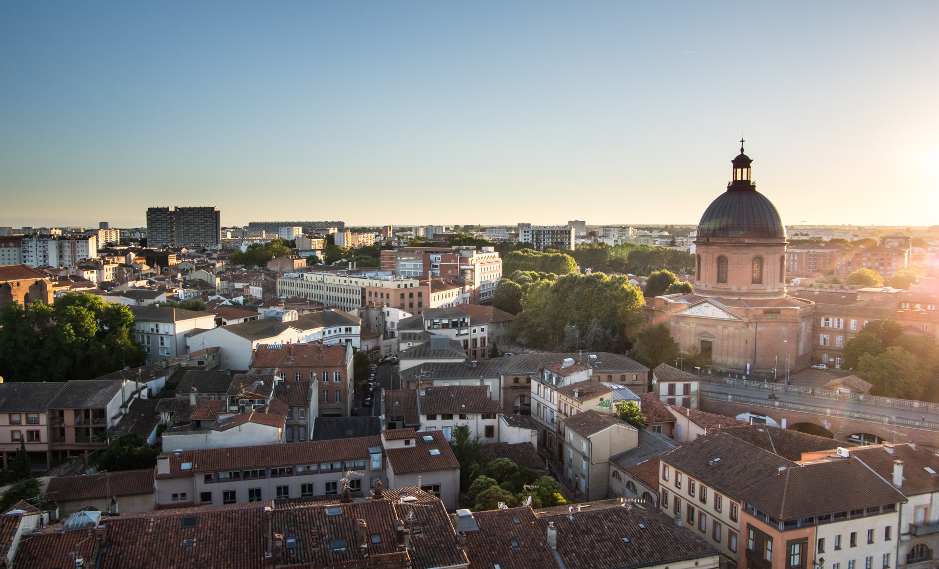 Pentax K-3 sample photo. Toulouse from eye bird view photography