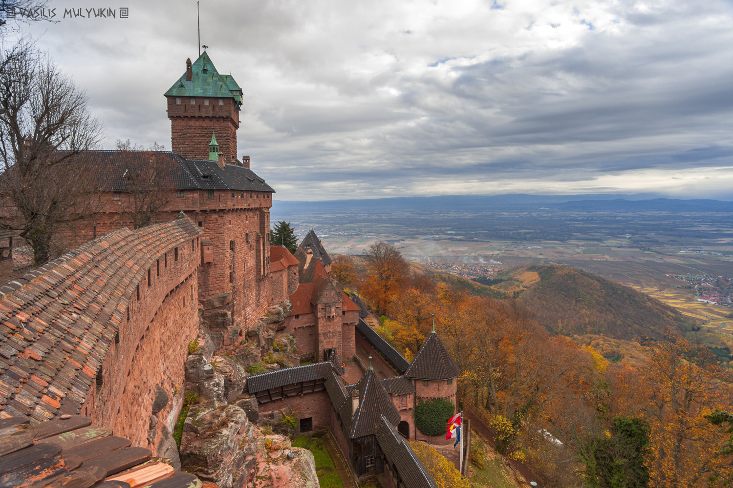 Minolta AF 28-85mm F3.5-4.5 New sample photo. Chateau du haut-koenigsbourg photography