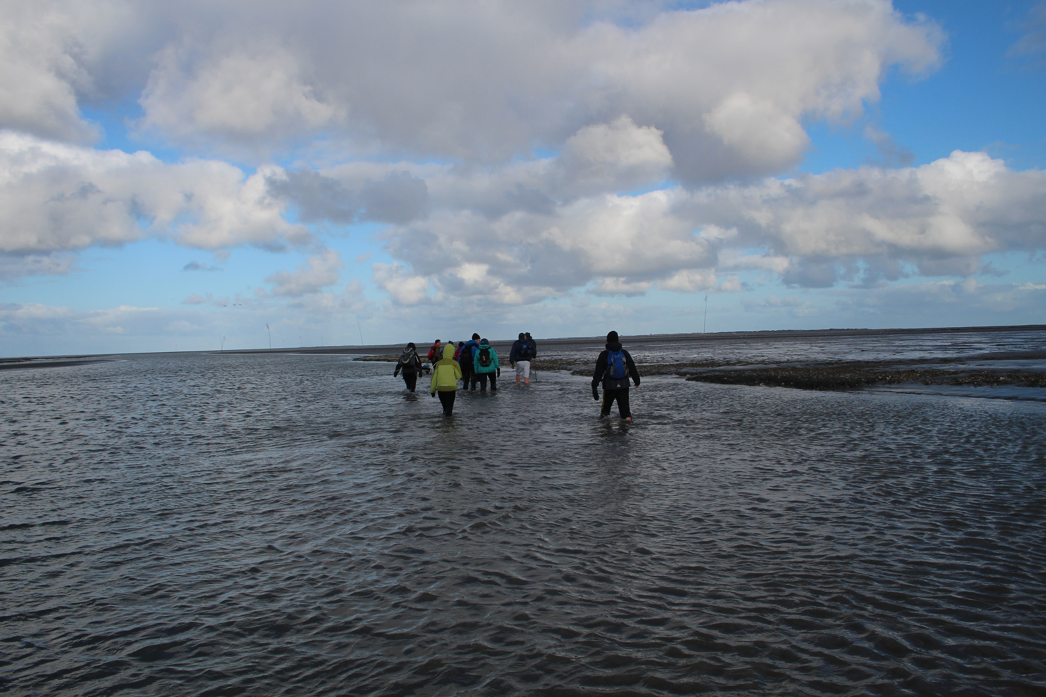 Canon EF-S 18-55mm F3.5-5.6 II sample photo. Wadden sea on way to spiekeroog photography