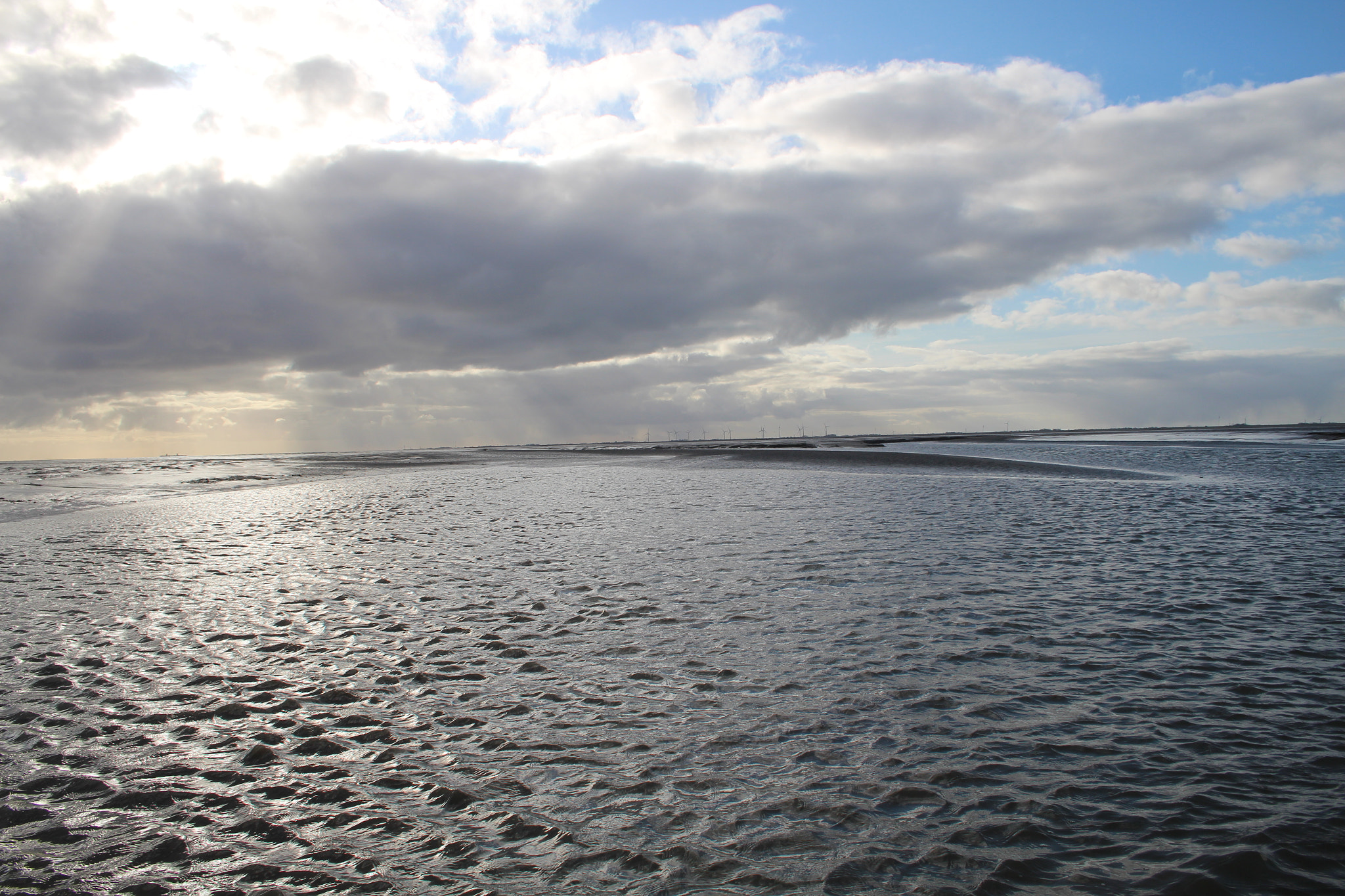 Canon EF-S 18-55mm F3.5-5.6 II sample photo. Wadden sea on way to spiekeroog photography