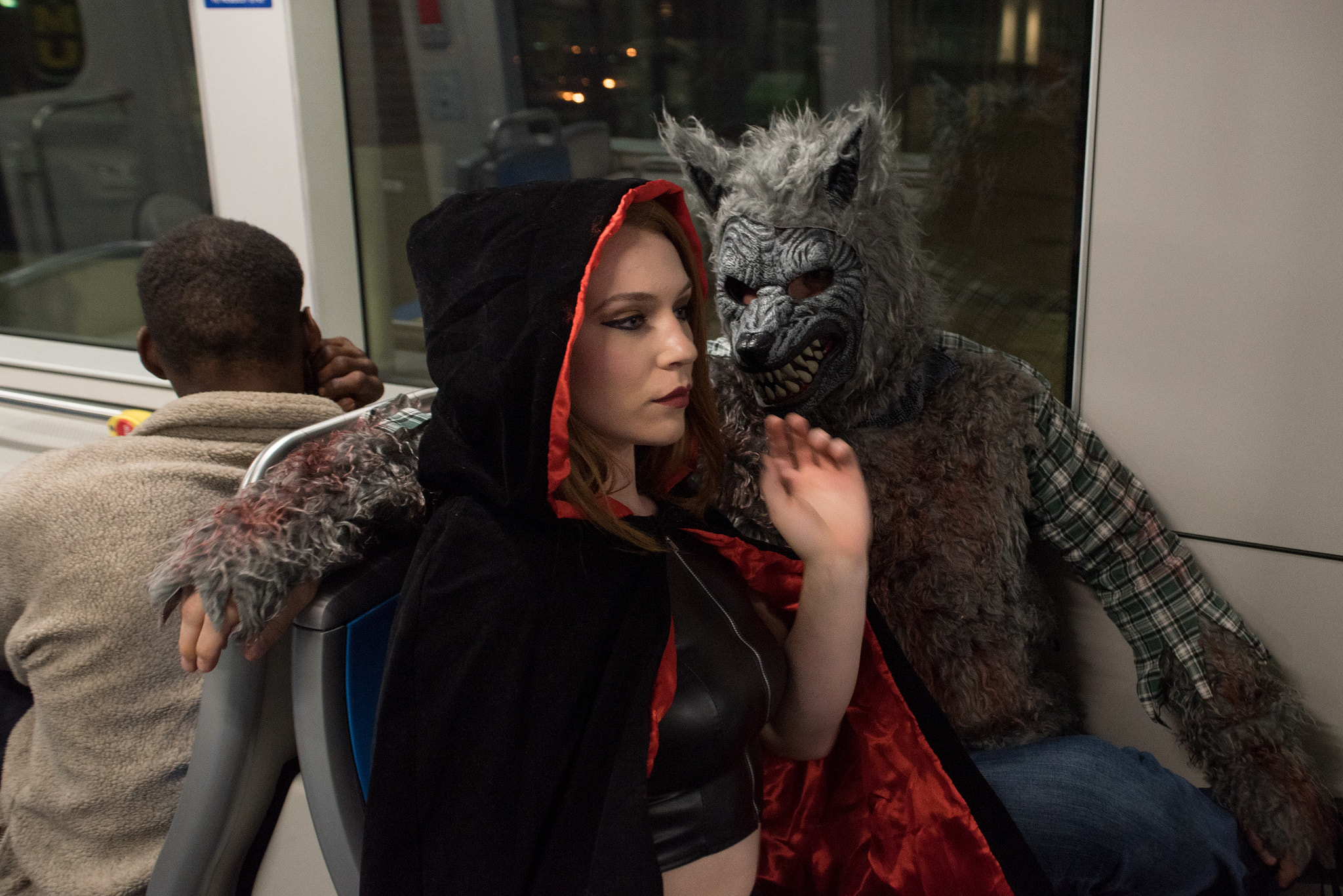 Sigma 24-70mm F2.8 EX DG Macro sample photo. Riding hood and the werewolf photography