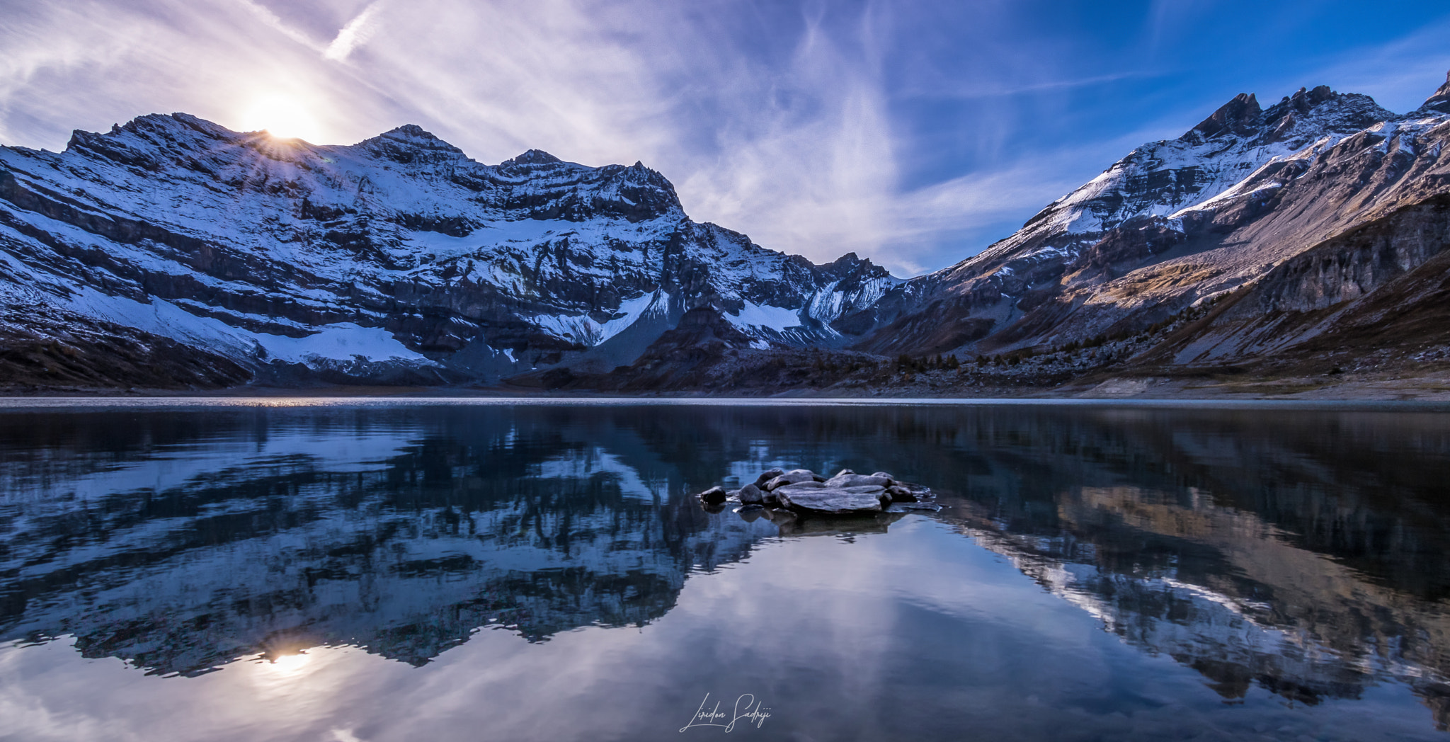 Canon EOS 750D (EOS Rebel T6i / EOS Kiss X8i) sample photo. Lac de salanfe, switzerland photography