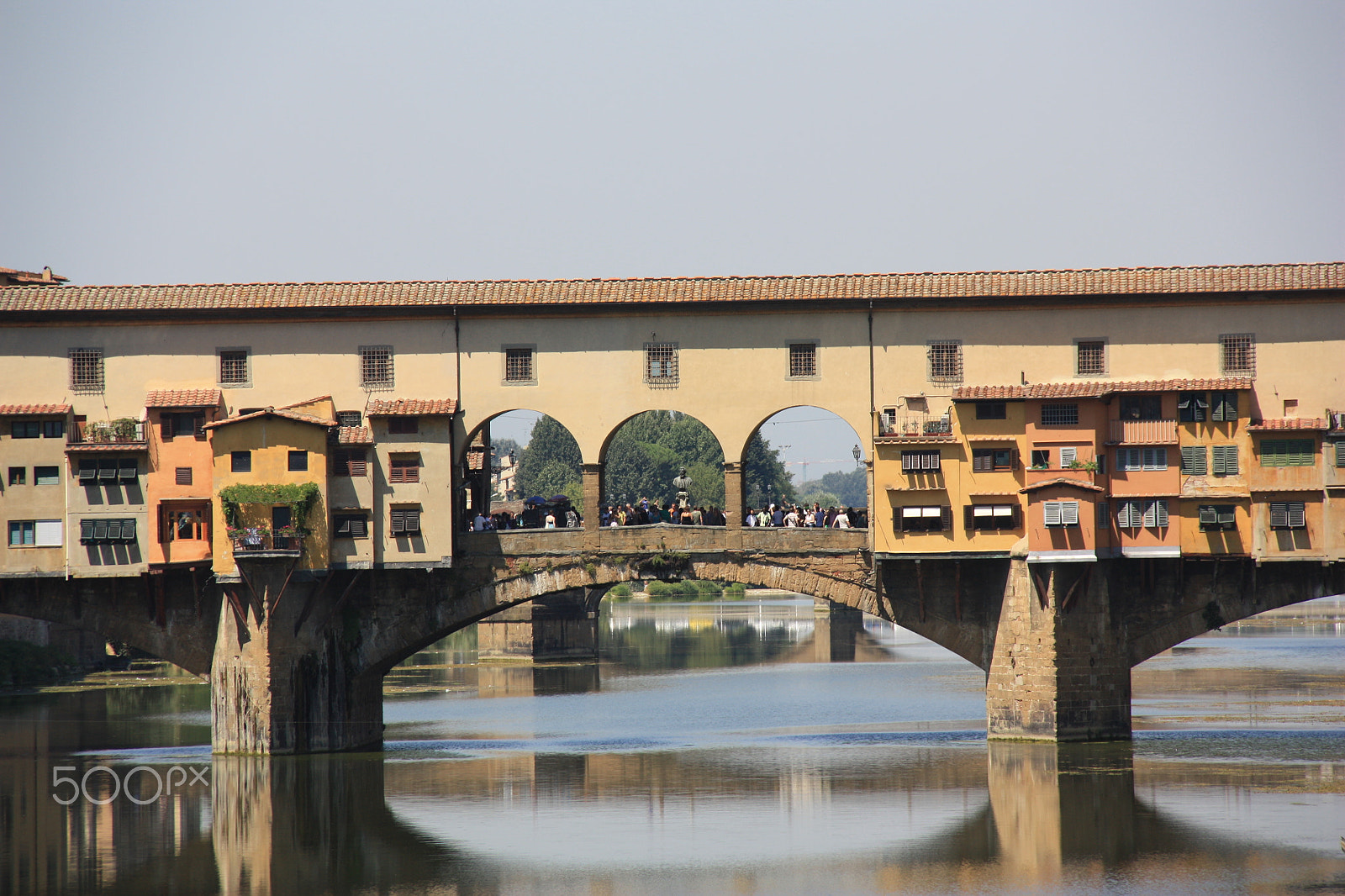 Canon EOS 450D (EOS Rebel XSi / EOS Kiss X2) + Canon EF-S 18-200mm F3.5-5.6 IS sample photo. Ponte vecchio photography