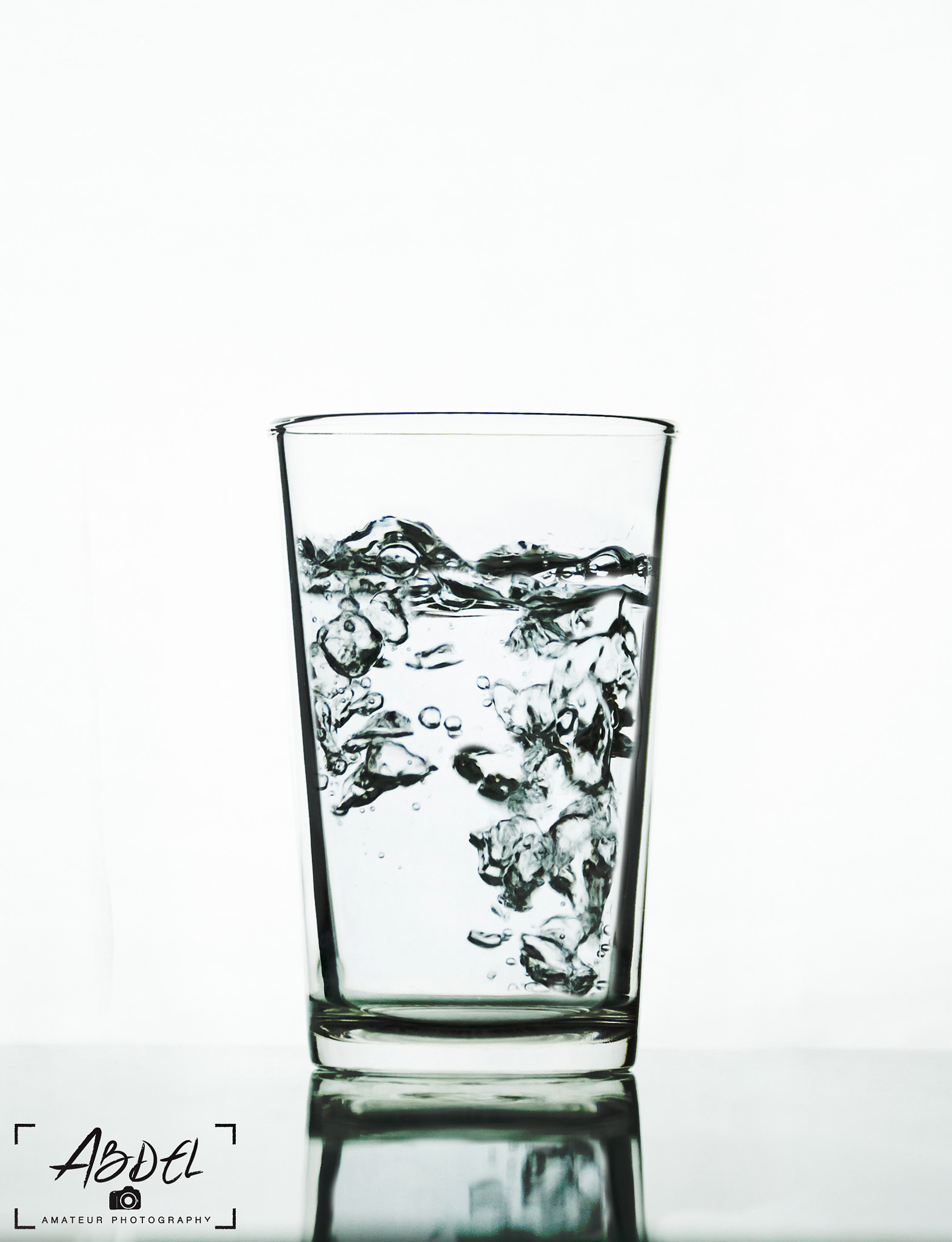 Nikon D50 sample photo. Water bubbles photography