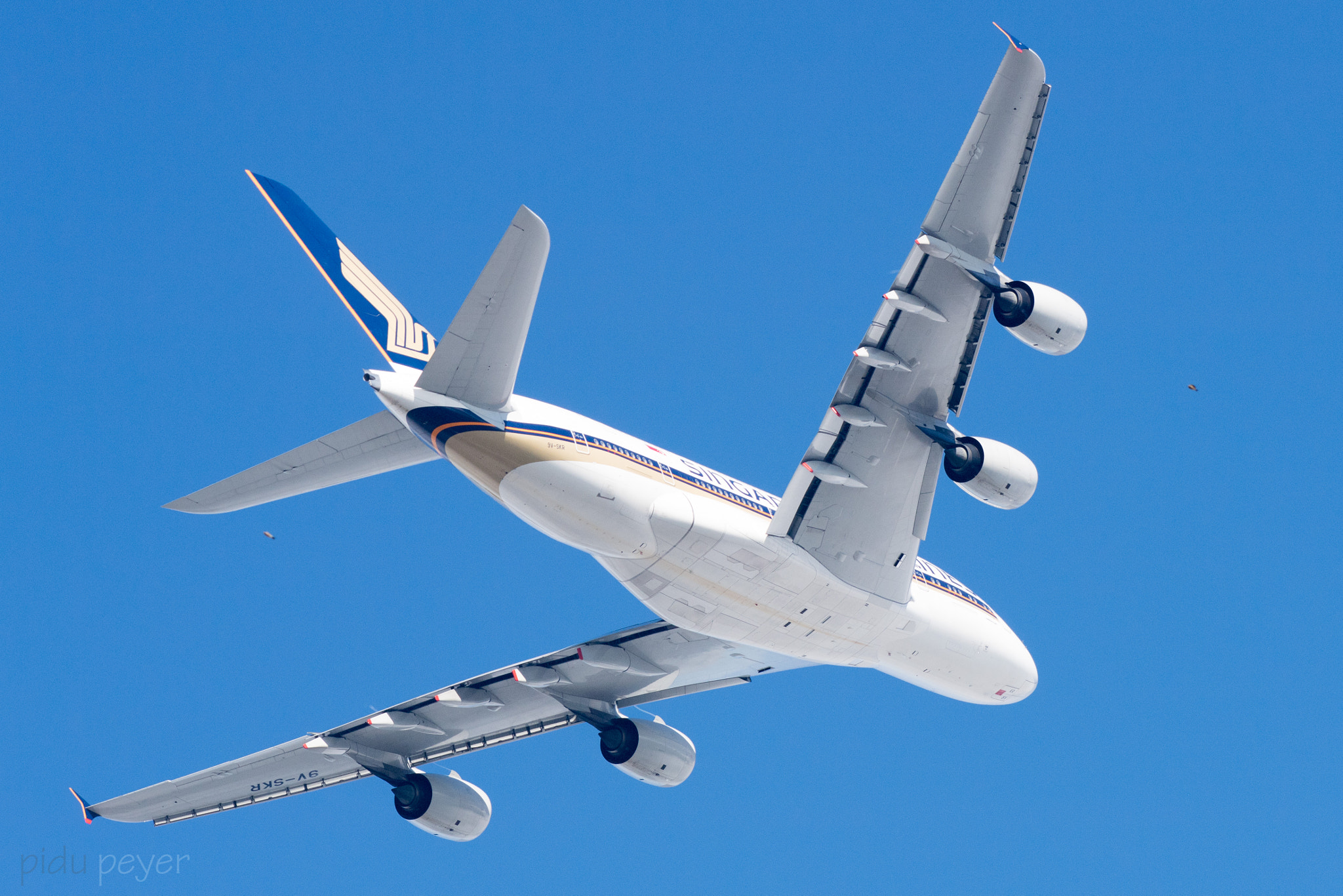 Nikon AF-S Nikkor 200-500mm F5.6E ED VR sample photo. 9v-skr - a-380 singapore airlines photography