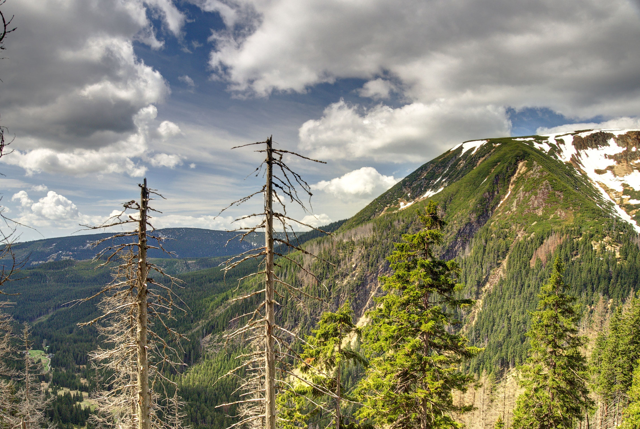 Olympus PEN E-PM2 sample photo. Studnicni hora in czech mountains photography