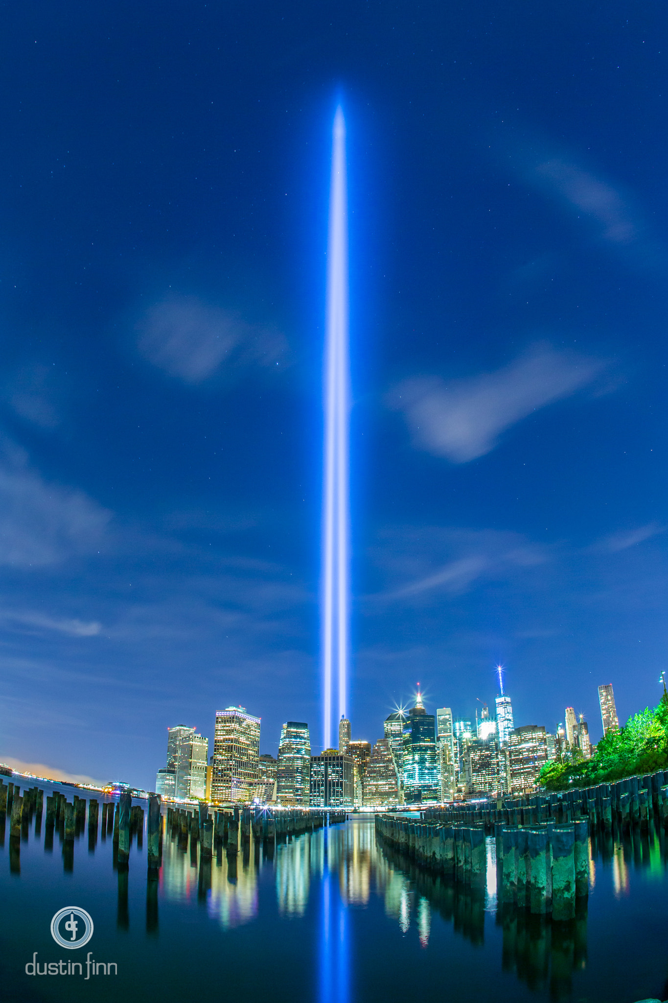 Canon EOS-1D X + Canon EF 15mm F2.8 Fisheye sample photo. Nine eleven tribute in lights - 2016 photography