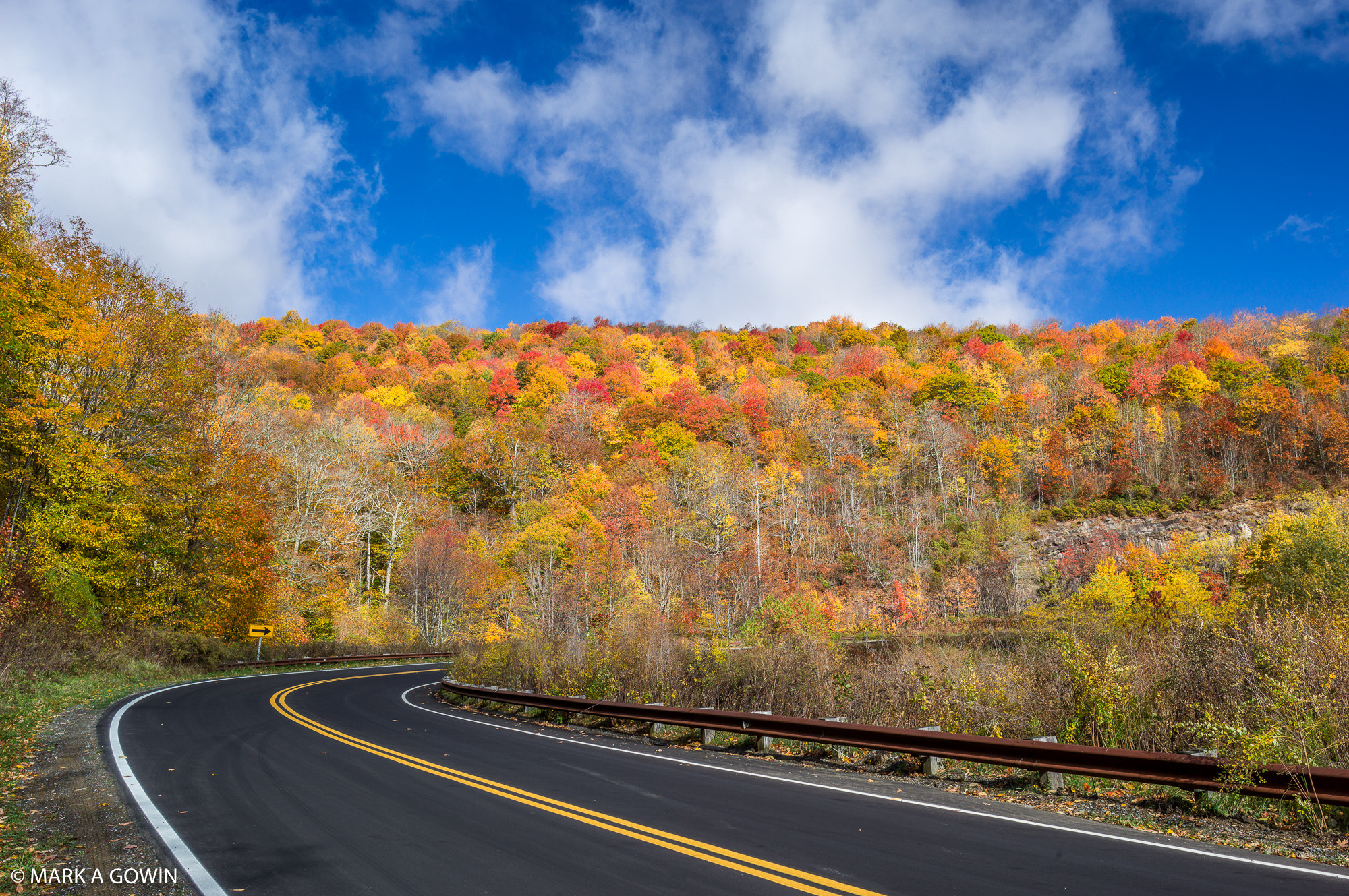 Summarit-S 35 sample photo. Cherohala skyway fall photography