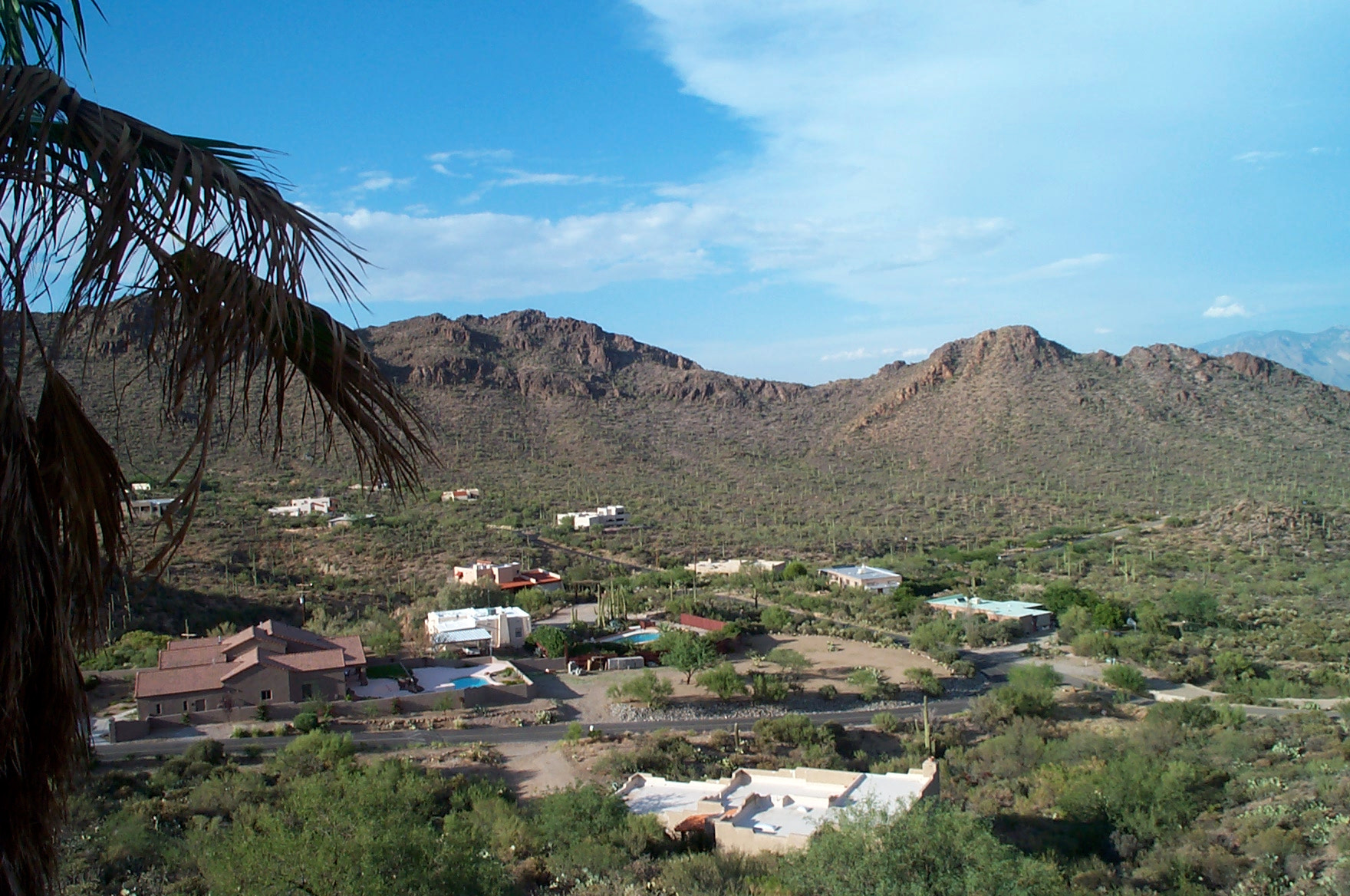 Kodak DC280 ZOOM DIGITAL CAMERA sample photo. Mountainside near tucson photography