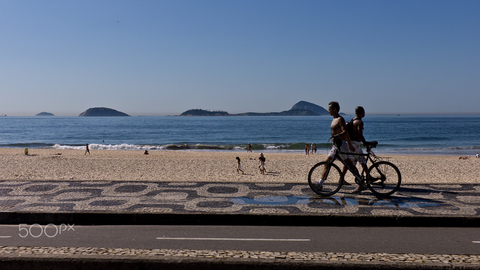 Leica Summarit-M 35mm F2.5 sample photo. Bike at ipanema photography