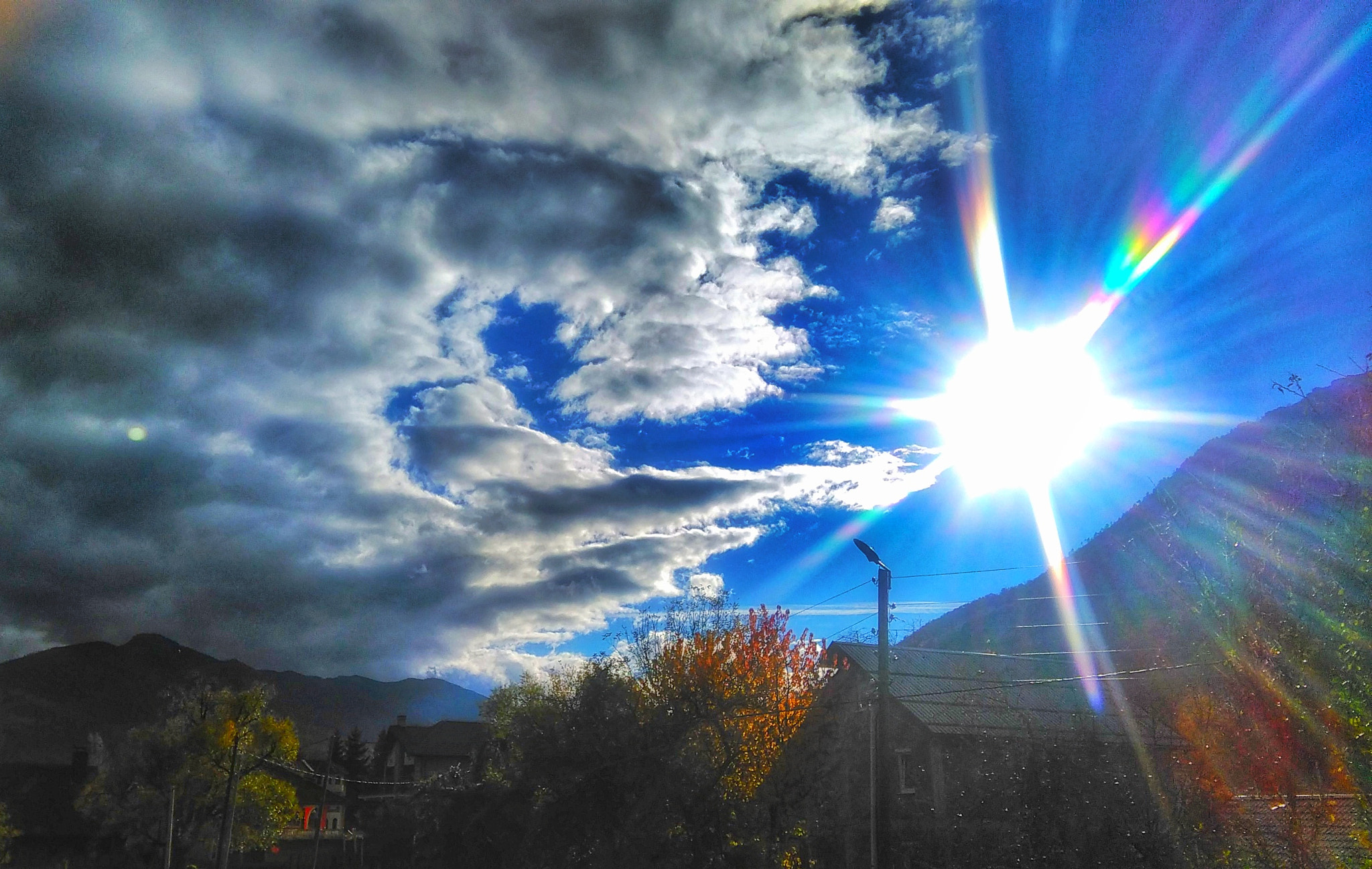 HUAWEI G620S-L01 sample photo. Autumn in my town photography